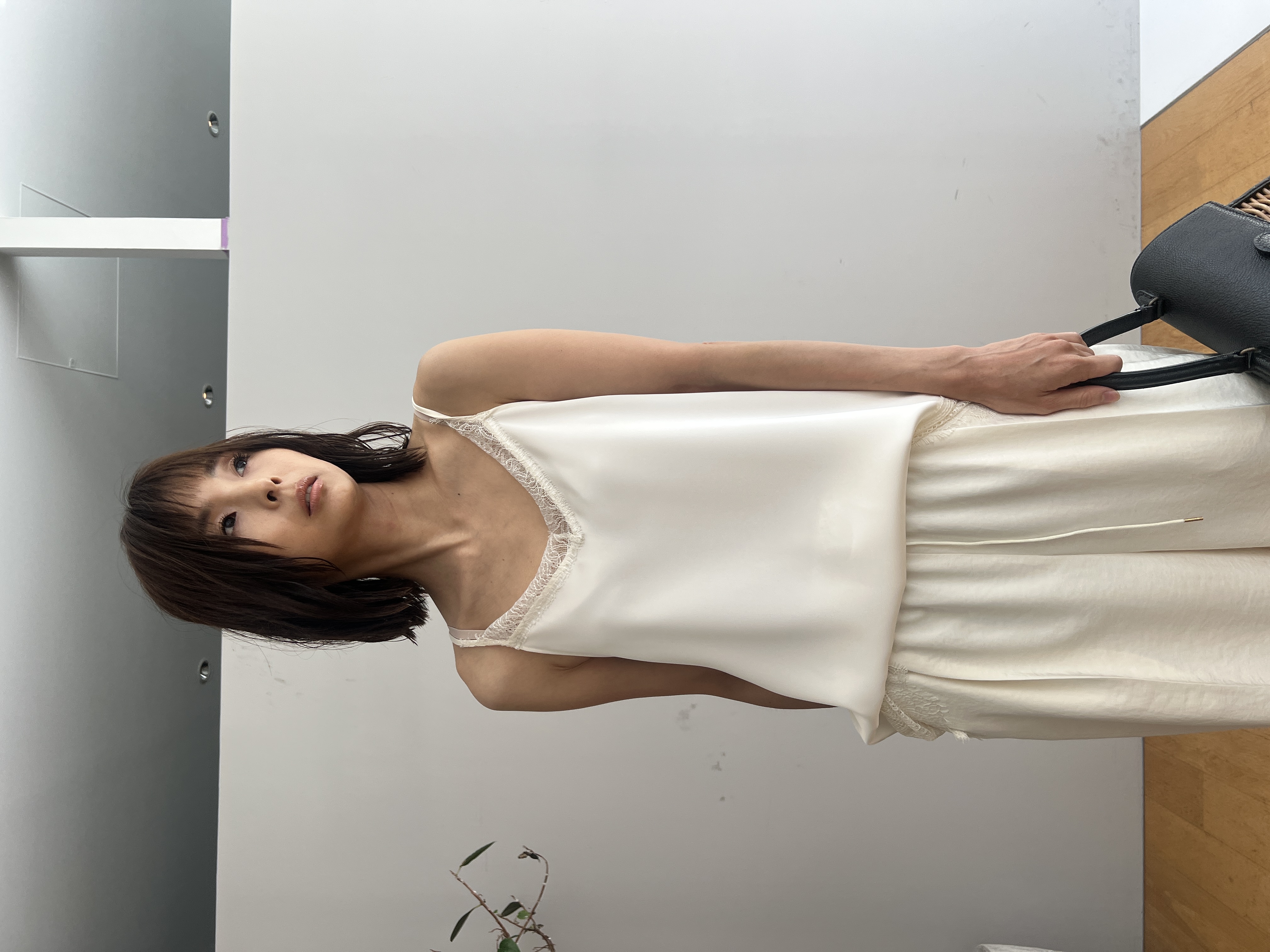 misaさんの「DRESSTERIOR｜NICOLAS LAINAS（ニコラスライナス）ソフトソールトングサンダル」を使ったコーディネート