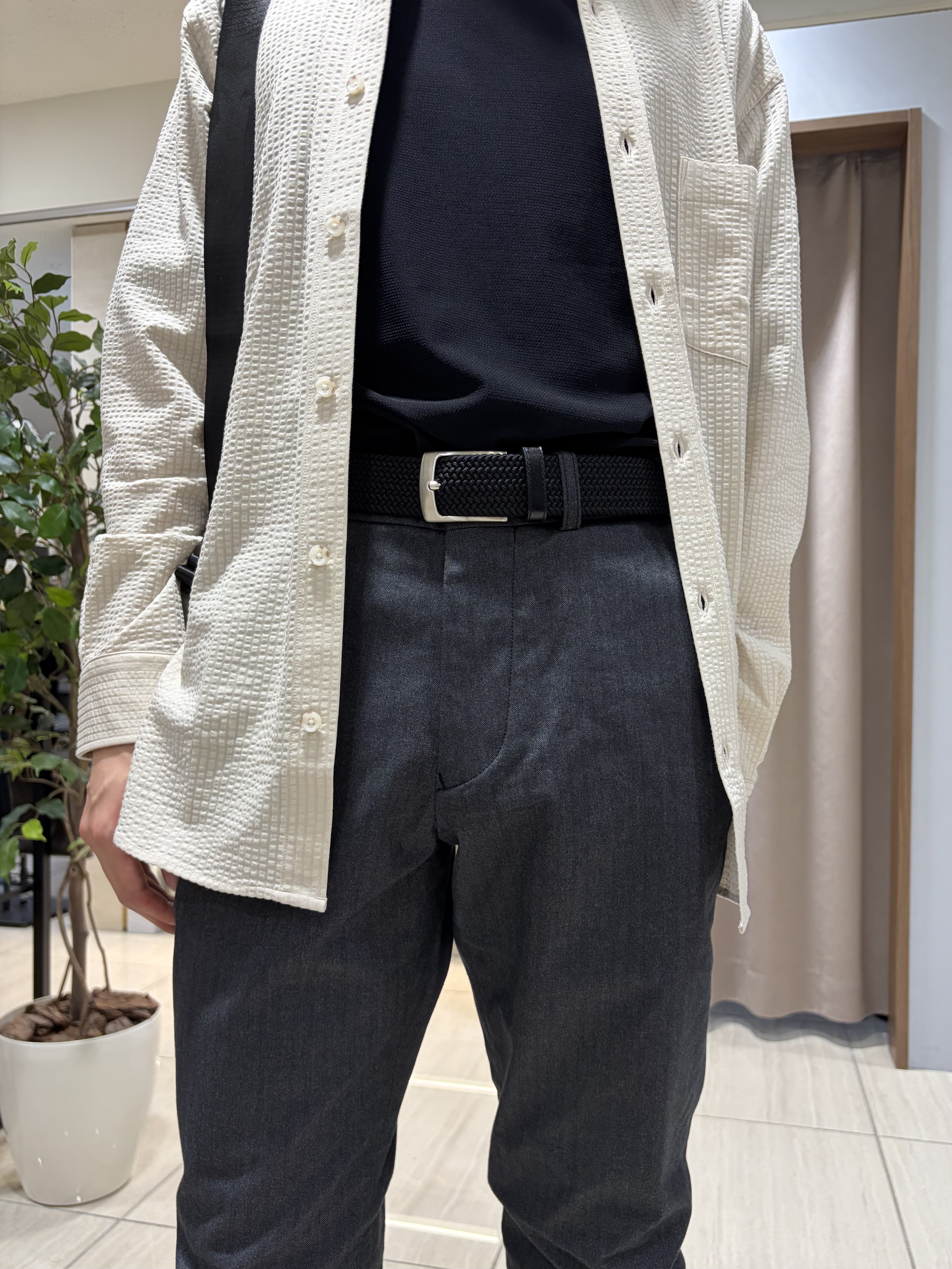 hiroさんの「TAKEO KIKUCHI｜【通気性】AIR TOOL LIGHT Ｔシャツ」を使ったコーディネート