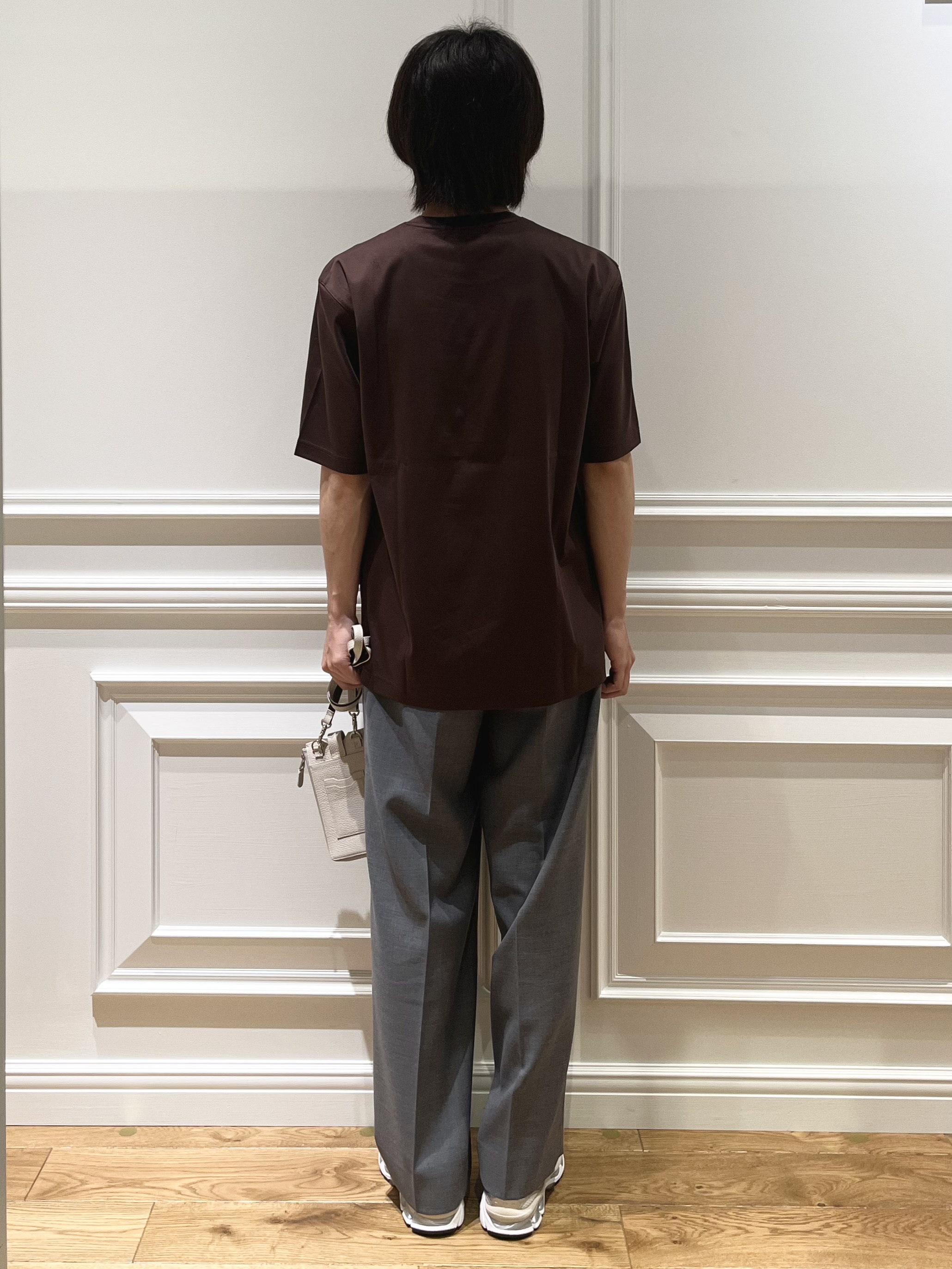 Watanabeさんの「DRESSTERIOR｜【接触冷感／抗菌防臭／消臭】ICE CLEAR COTTON ミサイルキャットTシャツ」を使ったコーディネート