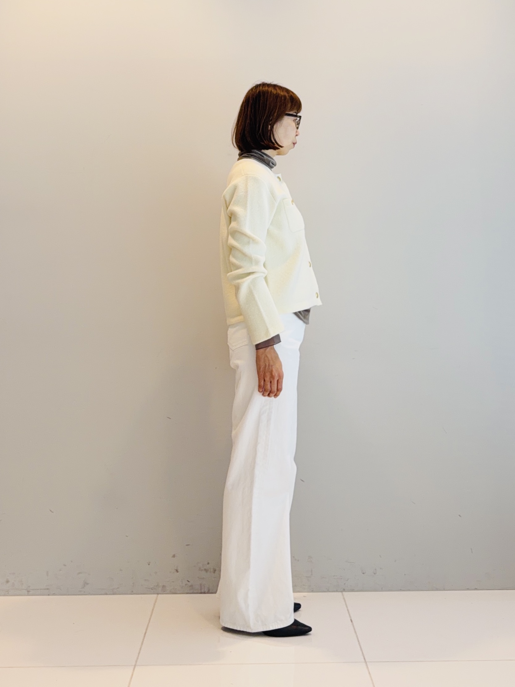 murayamaさんの「INDIVI｜【ラム革／美脚／通勤】レザーパンプス」を使ったコーディネート
