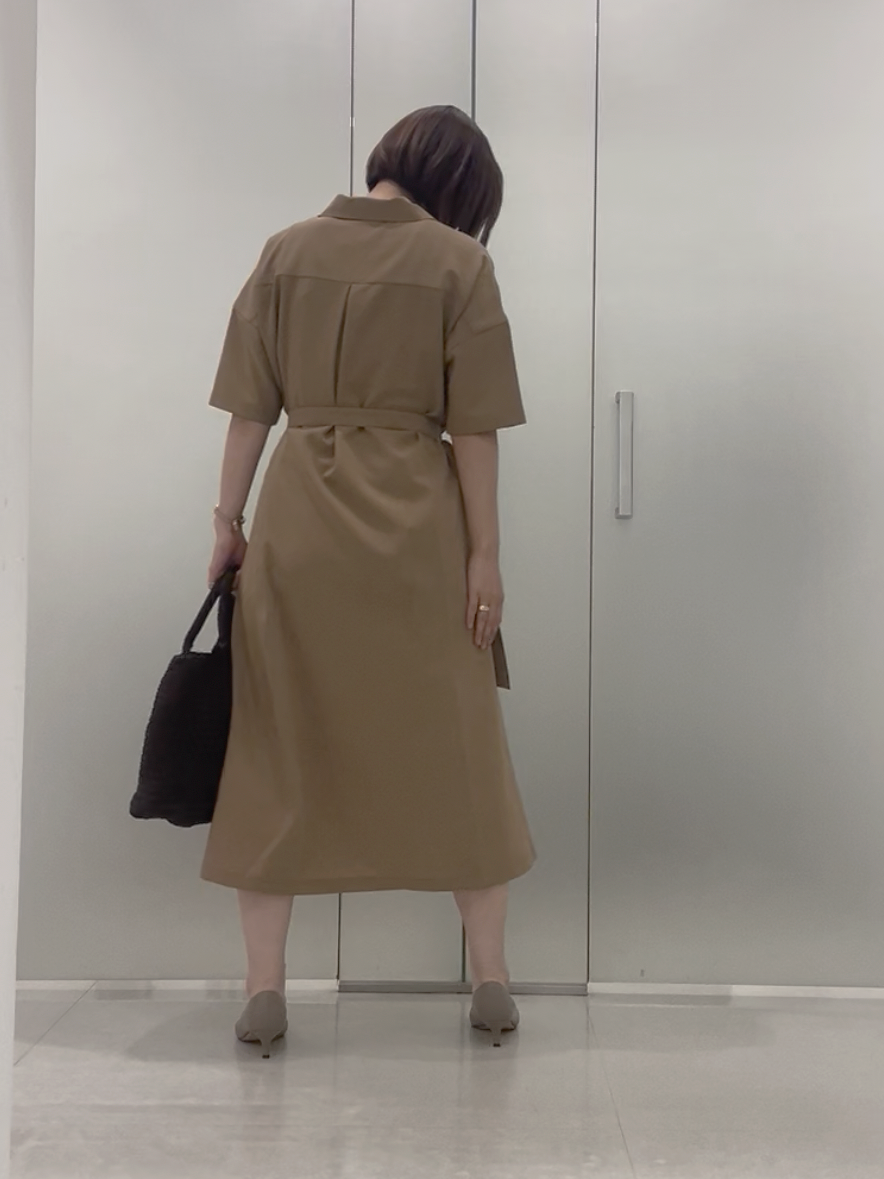 まどかさんの「UNTITLED｜【UVカット/接触冷感/通気性】エアリークールワンピース」を使ったコーディネート