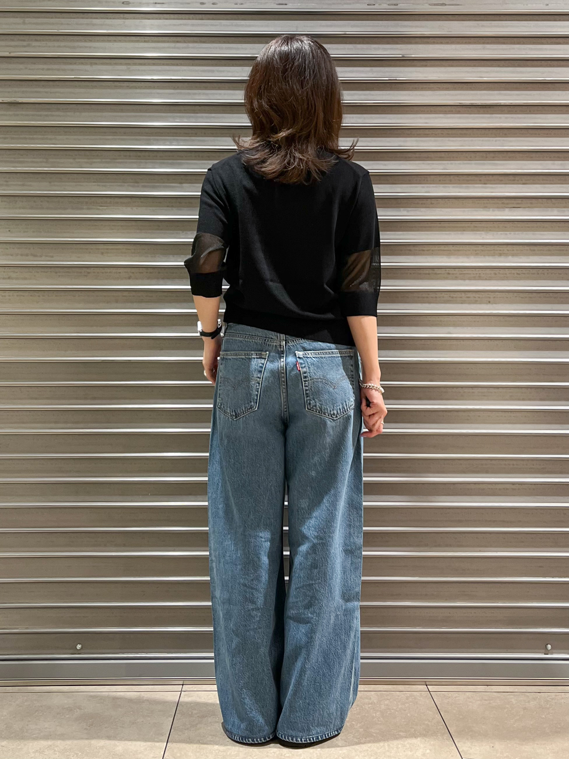 じゅんさんの「DRESSTERIOR｜【日本製】ウォッシャブルシアーニットプルオーバー」を使ったコーディネート