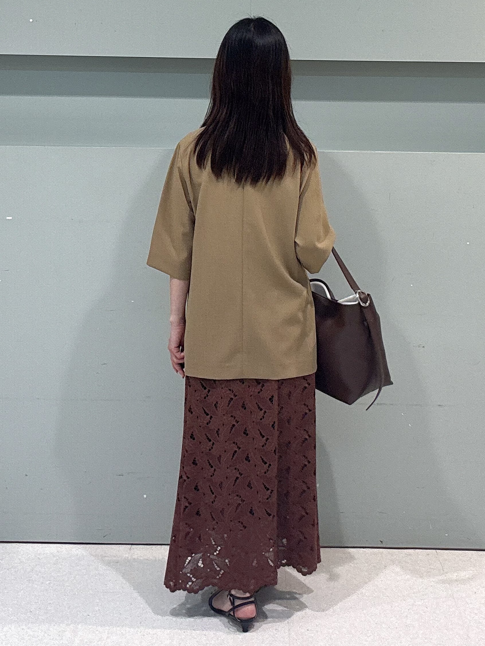 makiさんの「UNTITLED｜【セットアップ可/UVカット/通気性】エアリークール半袖ジャケット」を使ったコーディネート