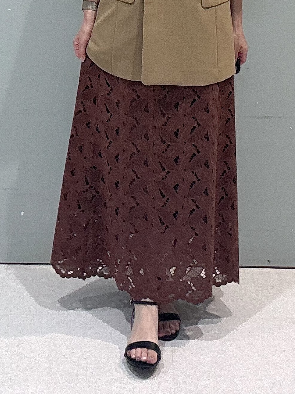 makiさんの「UNTITLED｜【セットアップ可/UVカット/通気性】エアリークール半袖ジャケット」を使ったコーディネート