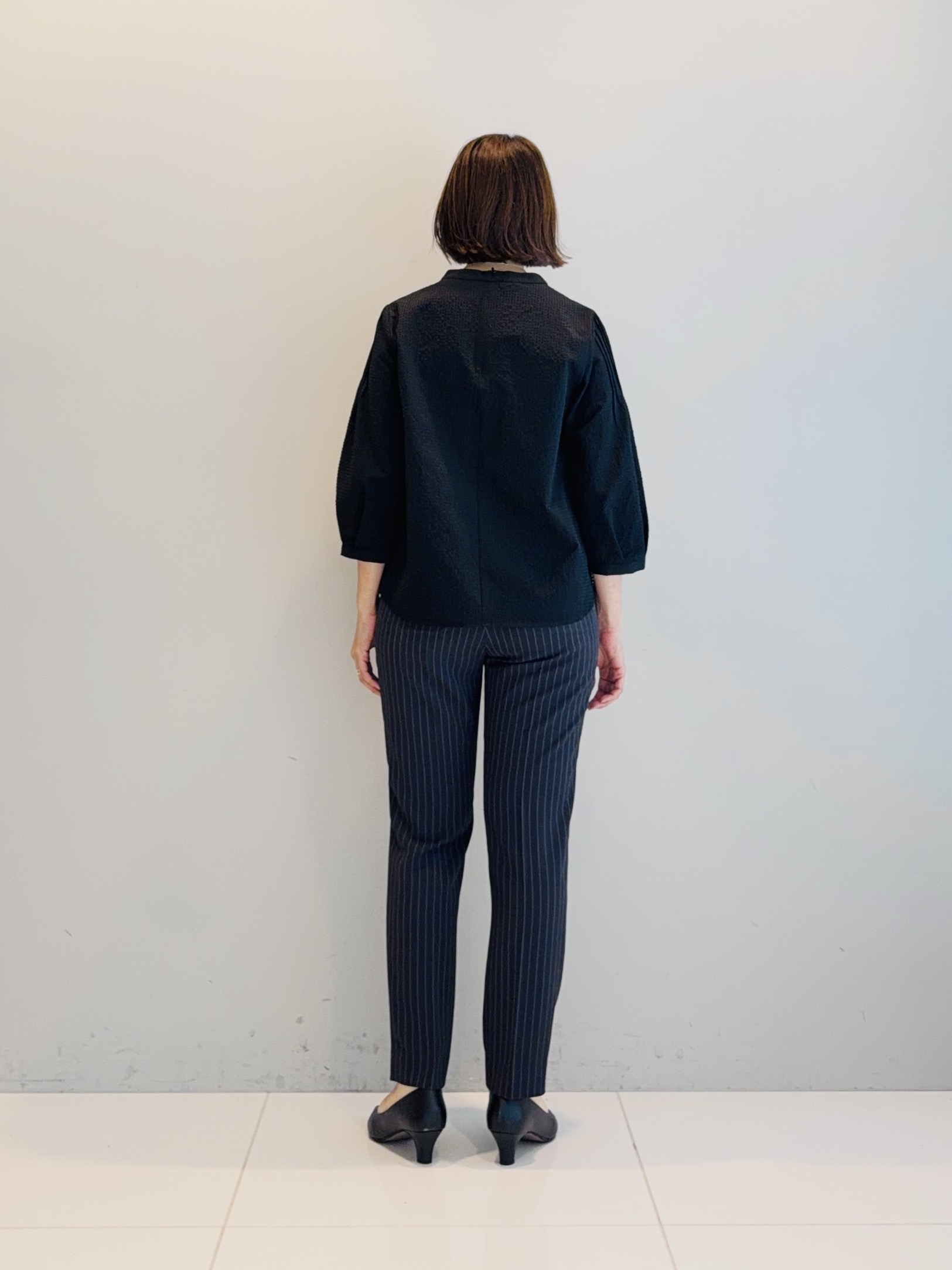 murayamaさんの「INDIVI｜【新作登場！着る日傘】 テーパードパンツ」を使ったコーディネート