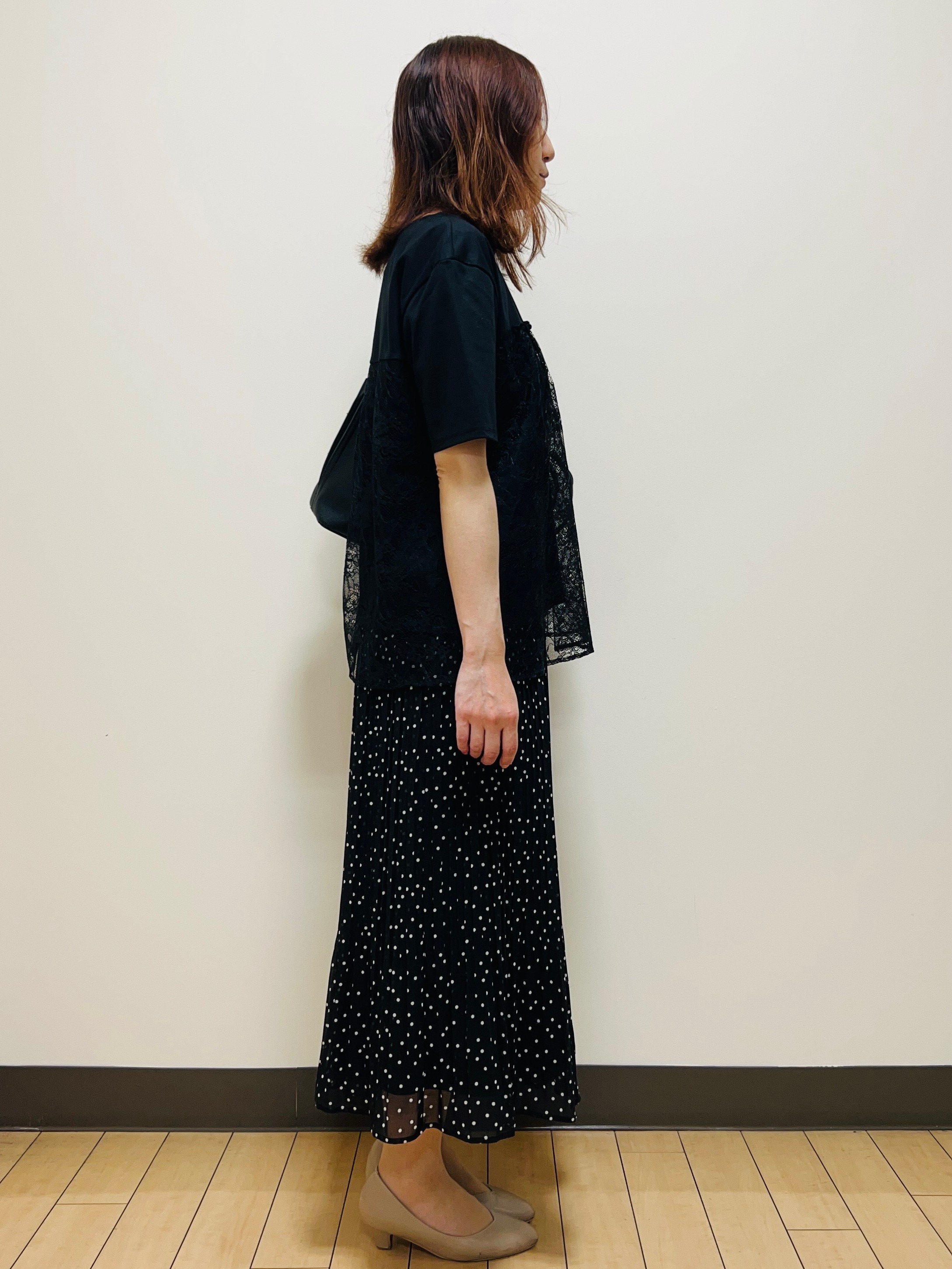 miiiさんの「Reflect｜【UVカット／接触冷感／手洗い可】ラッセルレースプルオーバー」を使ったコーディネート