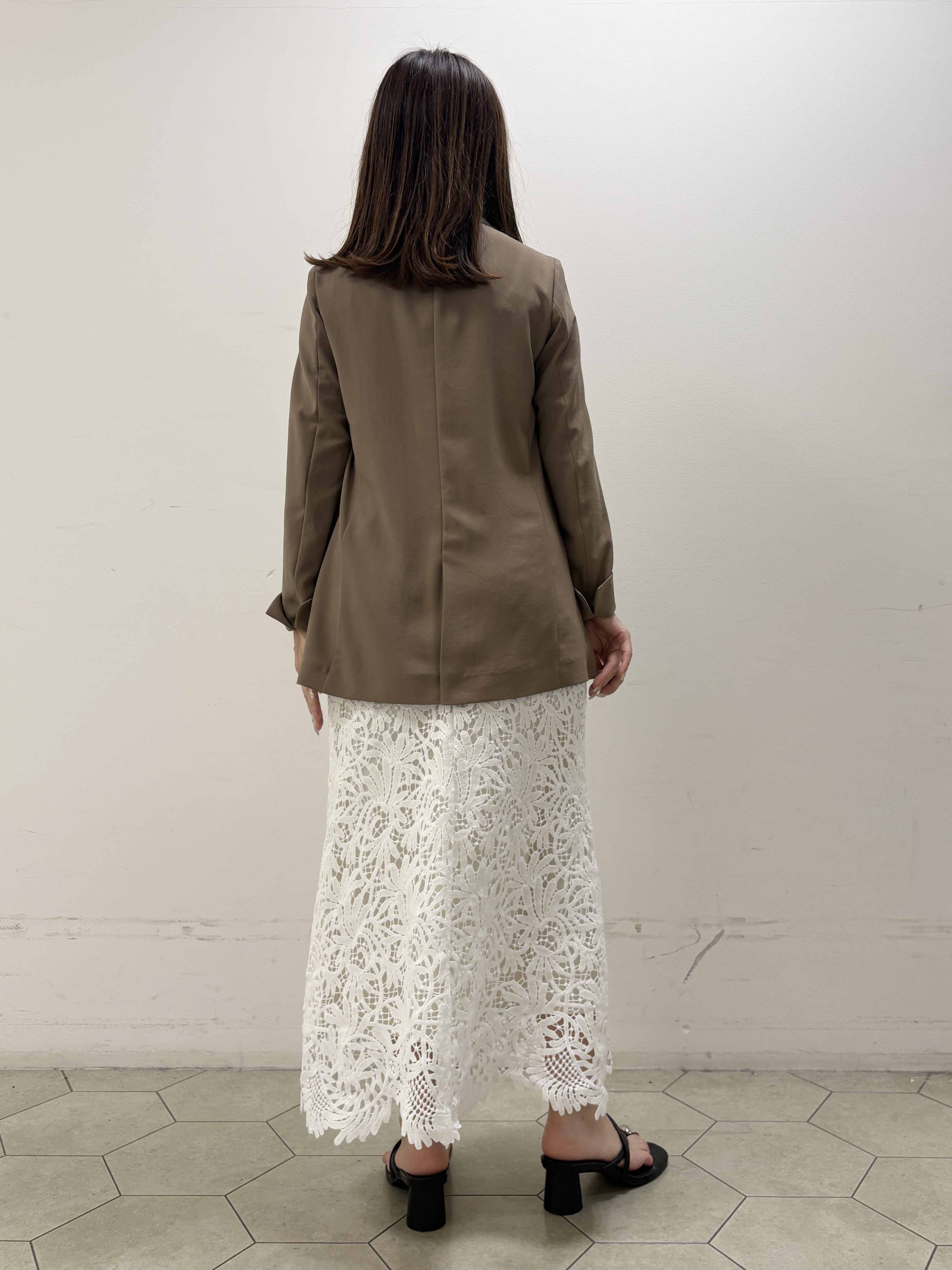 kahoさんの「INDIVI｜【接触冷感/UVケア/着る日傘】ダブルジャケット」を使ったコーディネート