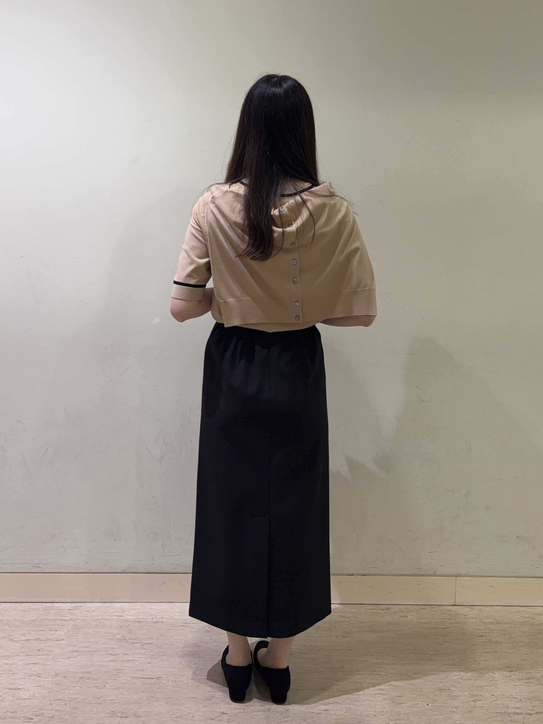 mayuさんの「UNTITLED｜【アンサンブル可能】コンパクトニットカーディガン」を使ったコーディネート