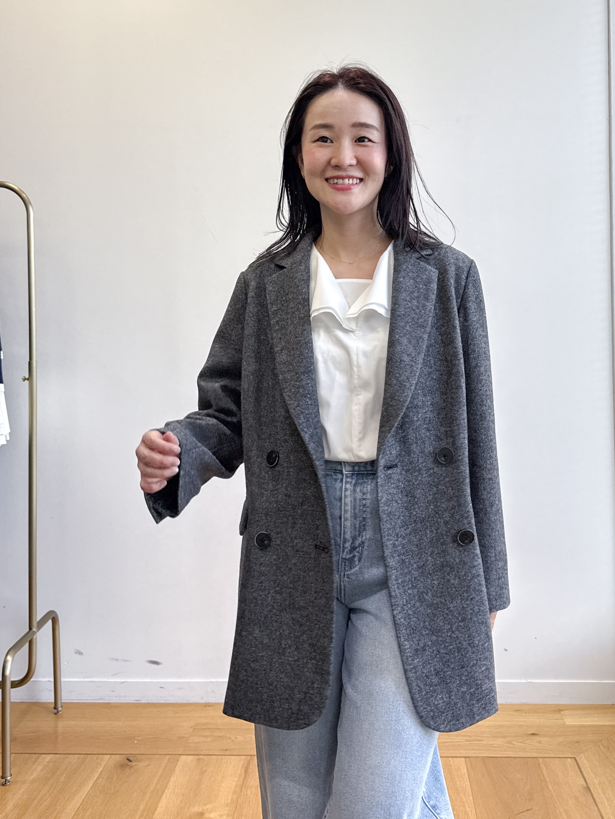 そねなおさんの「index｜ストレッチバギーデニム【洗濯機洗い可】《SS～LL》」を使ったコーディネート