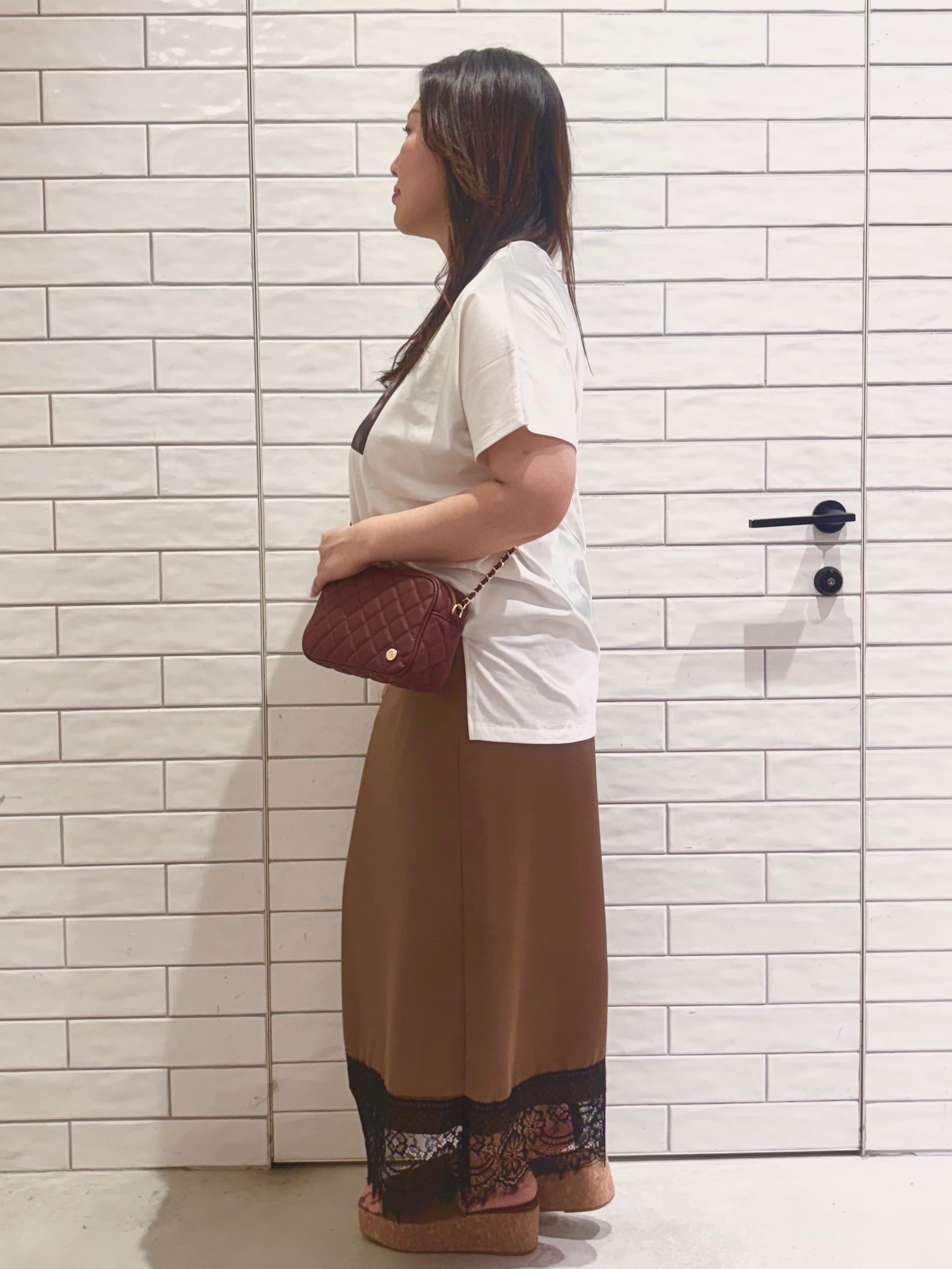 yuuさんの「OPAQUE.CLIP｜フォトプリントTシャツ【洗濯機OK】」を使ったコーディネート