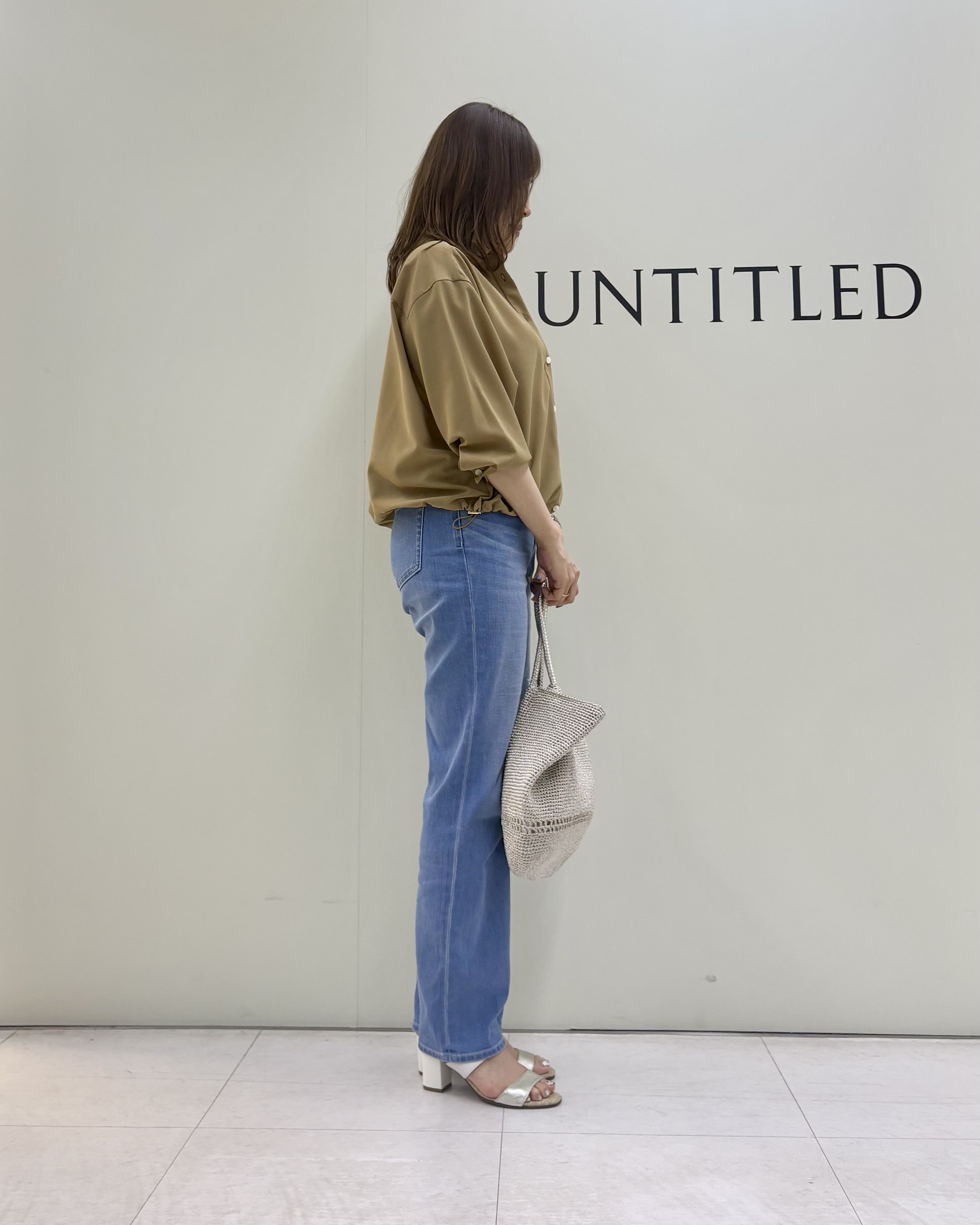 Sakaiさんの「UNTITLED｜【セットアップ可/UVカット/接触冷感】エアリークールドロストシャツ」を使ったコーディネート