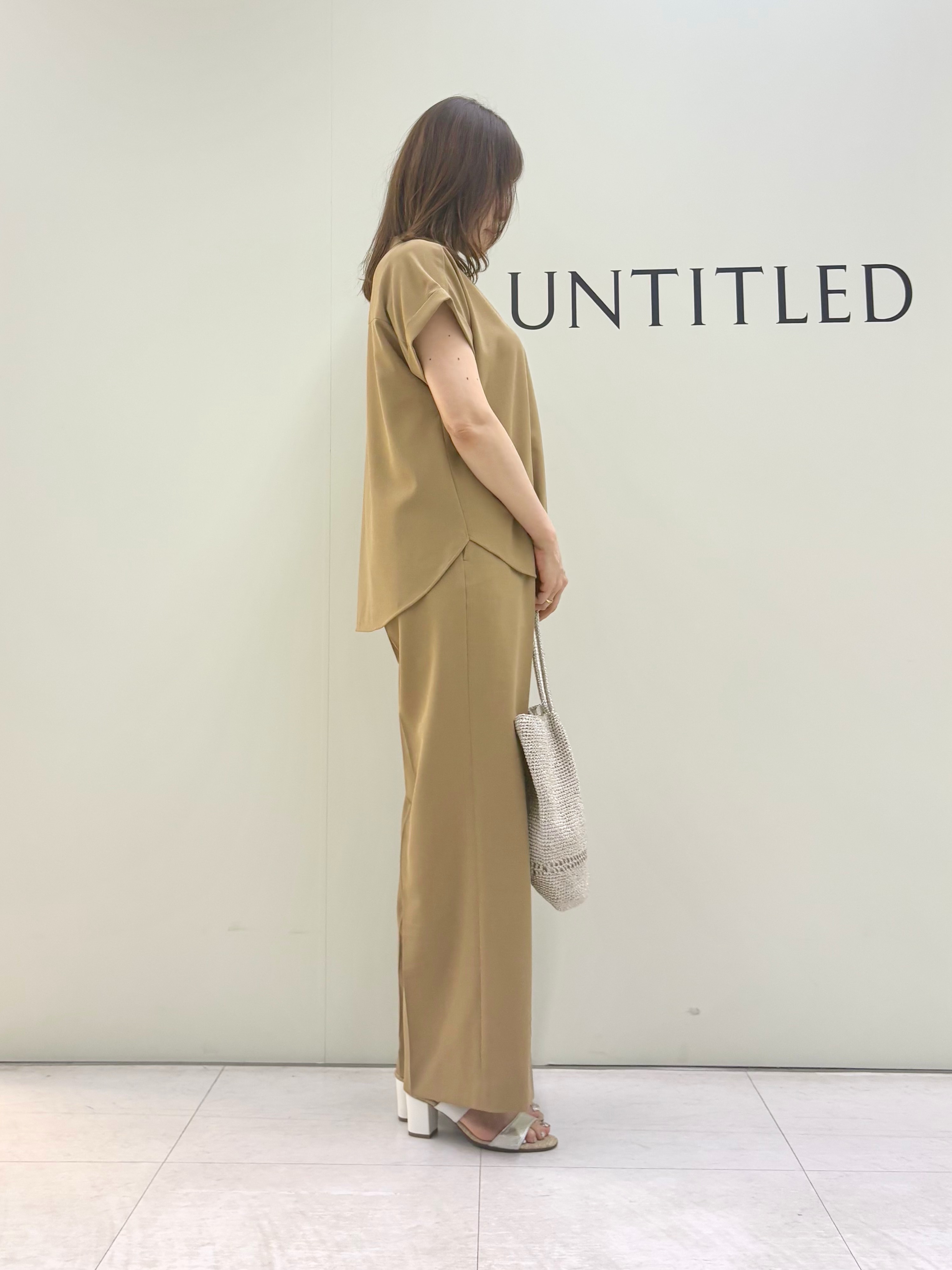 Sakaiさんの「UNTITLED｜【セットアップ可/通気性/UVカット】エアリークールブラウス」を使ったコーディネート