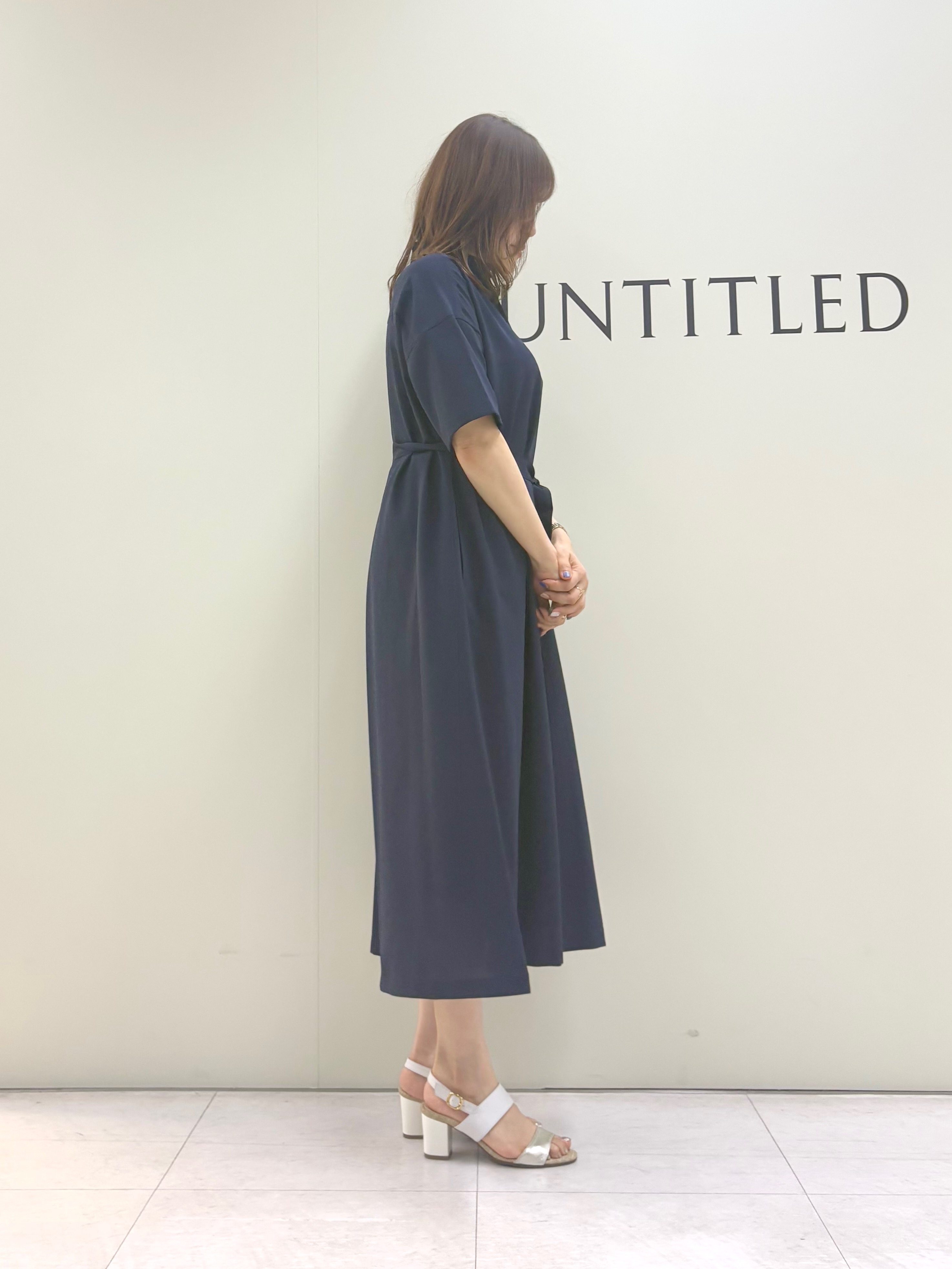 Sakaiさんの「UNTITLED｜【UVカット/接触冷感/通気性】エアリークールワンピース」を使ったコーディネート