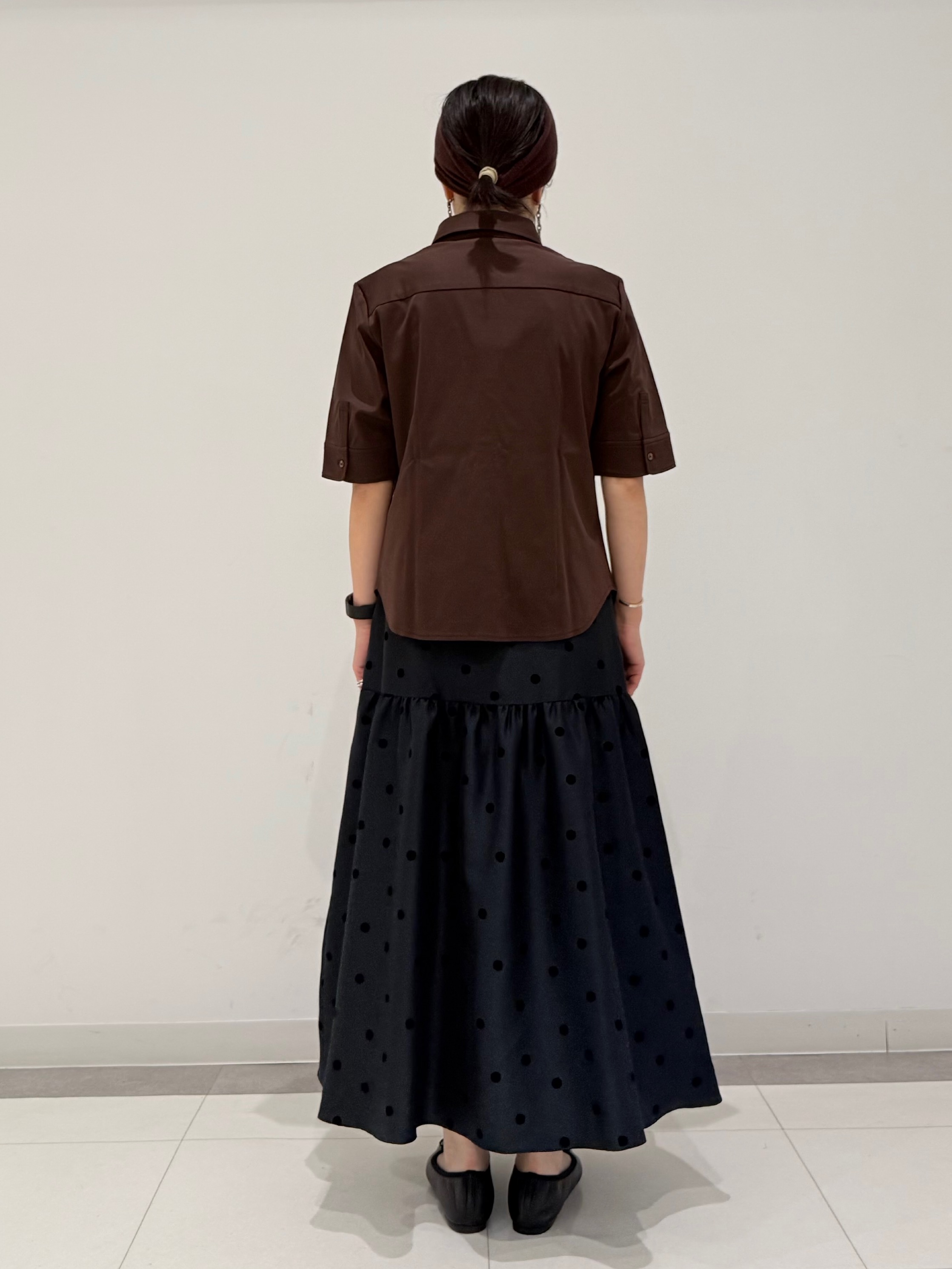 MIYAKAWAさんの「DRESSTERIOR｜【接触冷感／抗菌防臭／消臭】ICE CLEAR COTTON ハーフスリーブシャツ」を使ったコーディネート