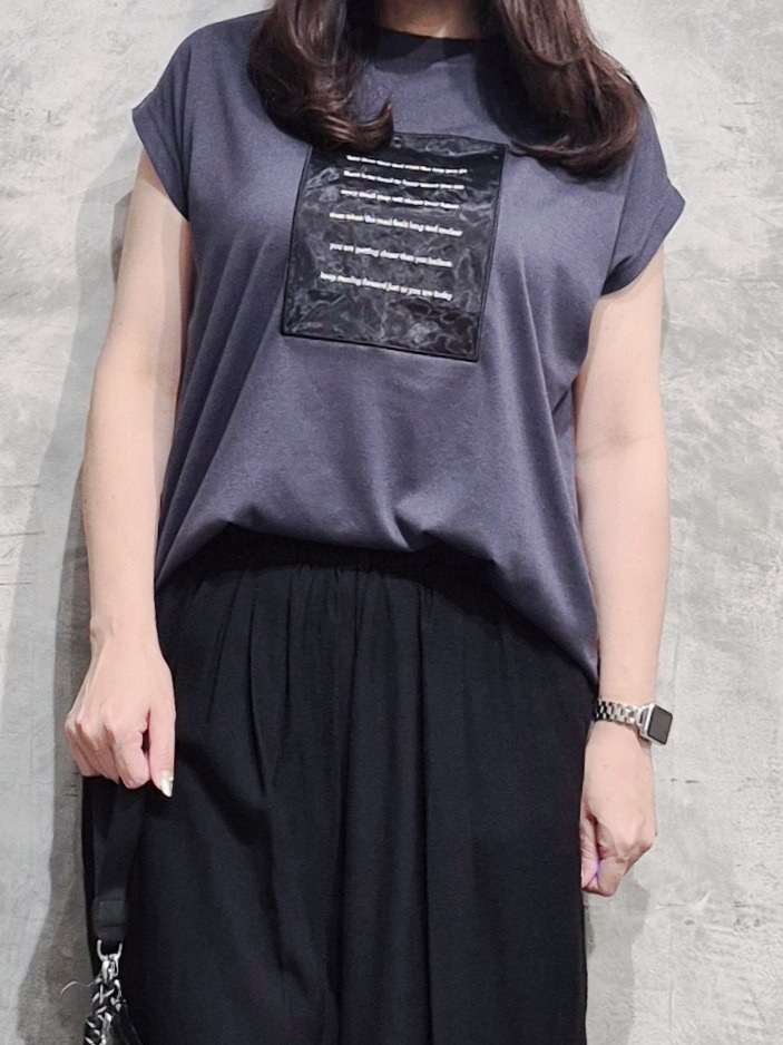 ひさえさんの「THE SHOP TK｜オーガンジー刺繍Tシャツ」を使ったコーディネート