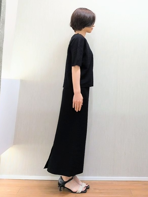 ミズタさんの「UNTITLED｜【セットアップ可】ドライタッチニットプルオーバー」を使ったコーディネート