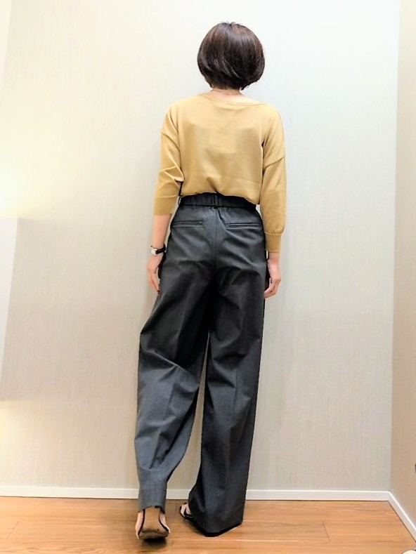 ミズタさんの「UNTITLED｜レースドッキングニットプルオーバー」を使ったコーディネート