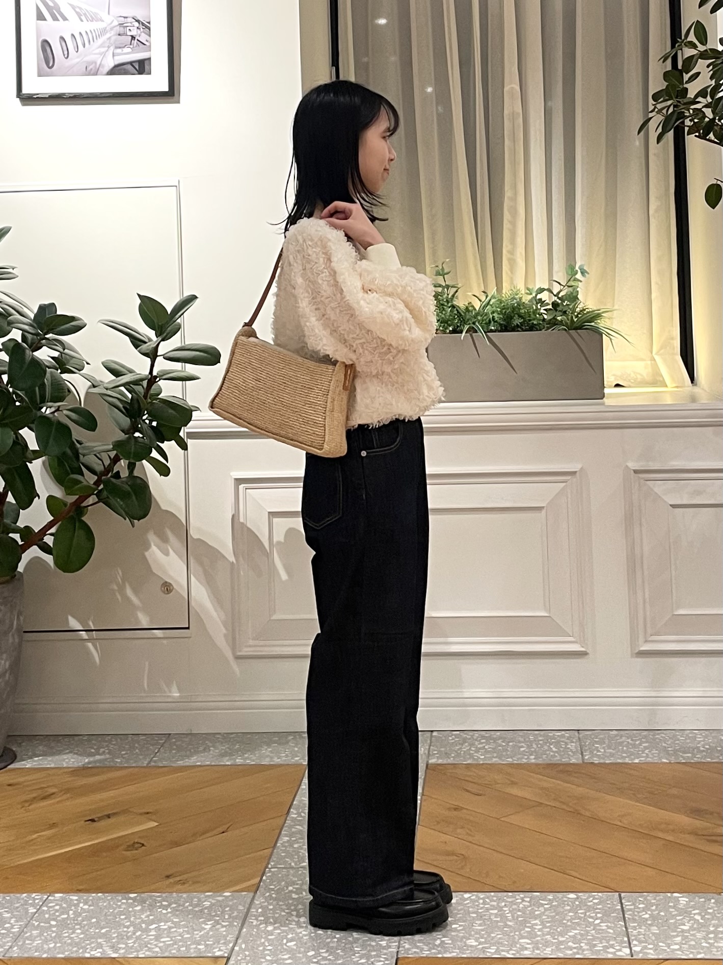 Lilyさんの「DRESSTERIOR｜provoke（プロヴォーク）【別注】 フワラーモチーフブラウス」を使ったコーディネート