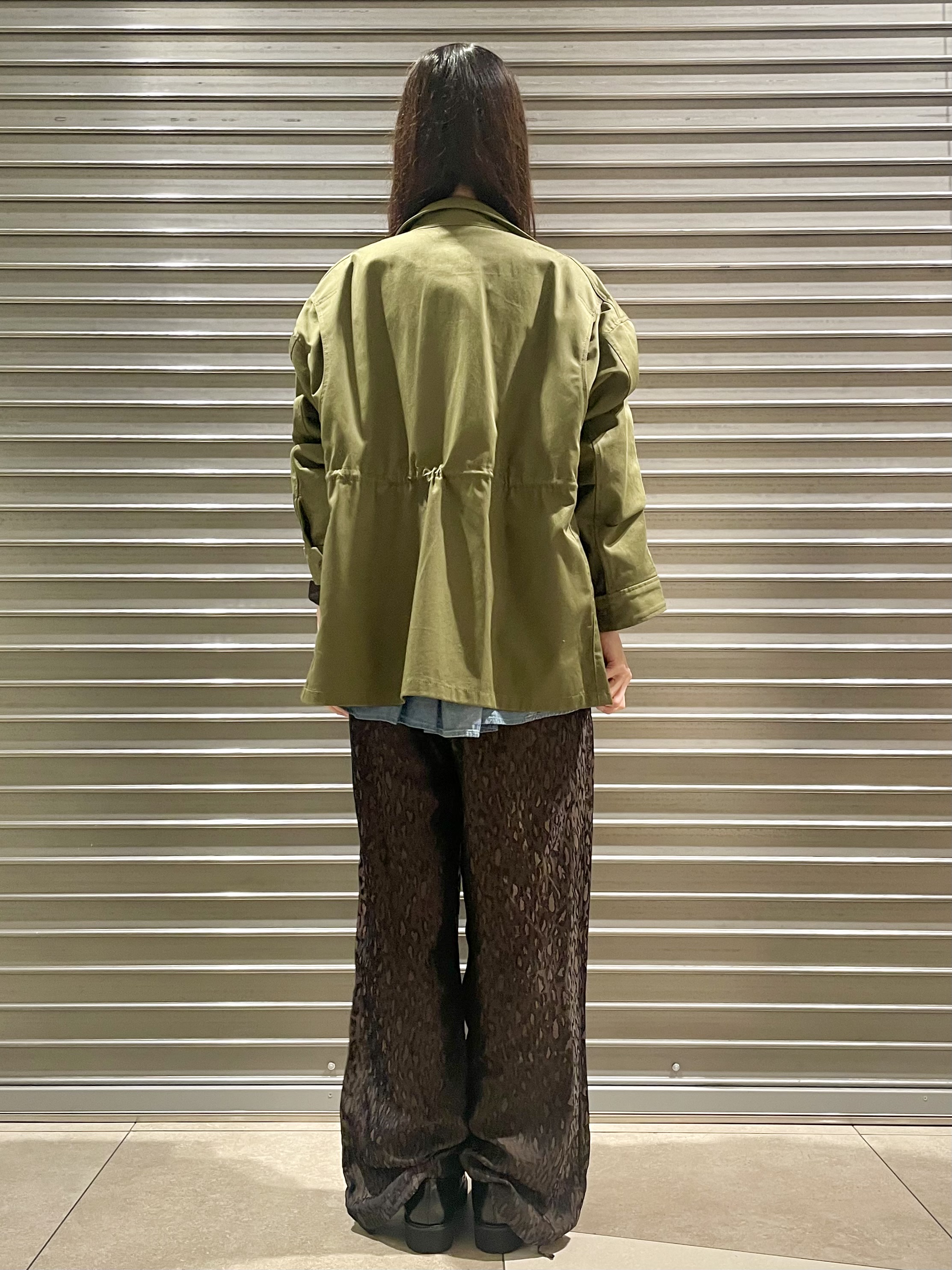 ことさんの「DRESSTERIOR｜【ウォッシャブル】コンパクトコットンミリタリーブルゾン」を使ったコーディネート