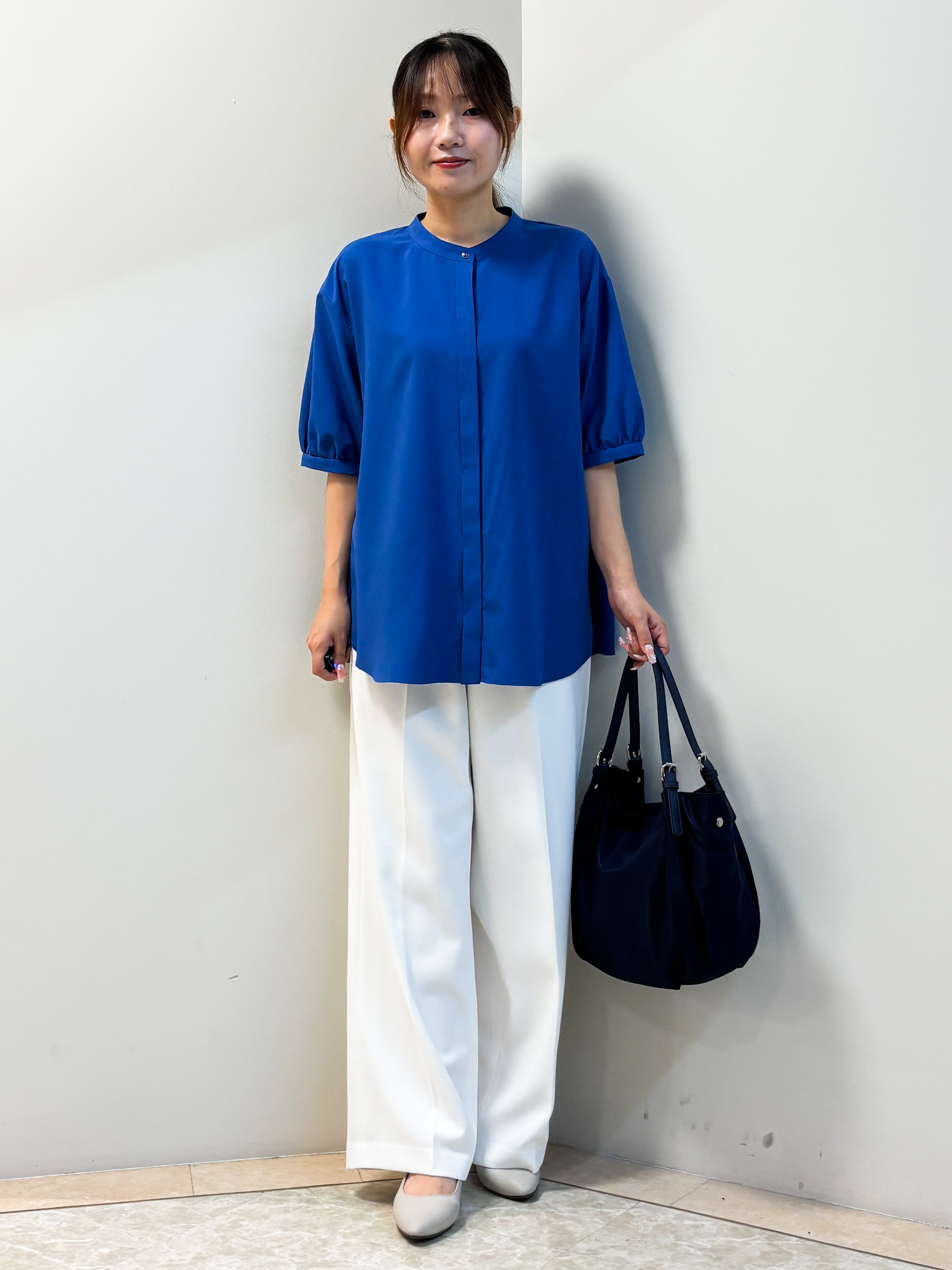 Sawaさんの「Reflect｜【SS-4Lサイズ／接触冷感／シワになりにくい】リラクシーテーラードジャケット」を使ったコーディネート