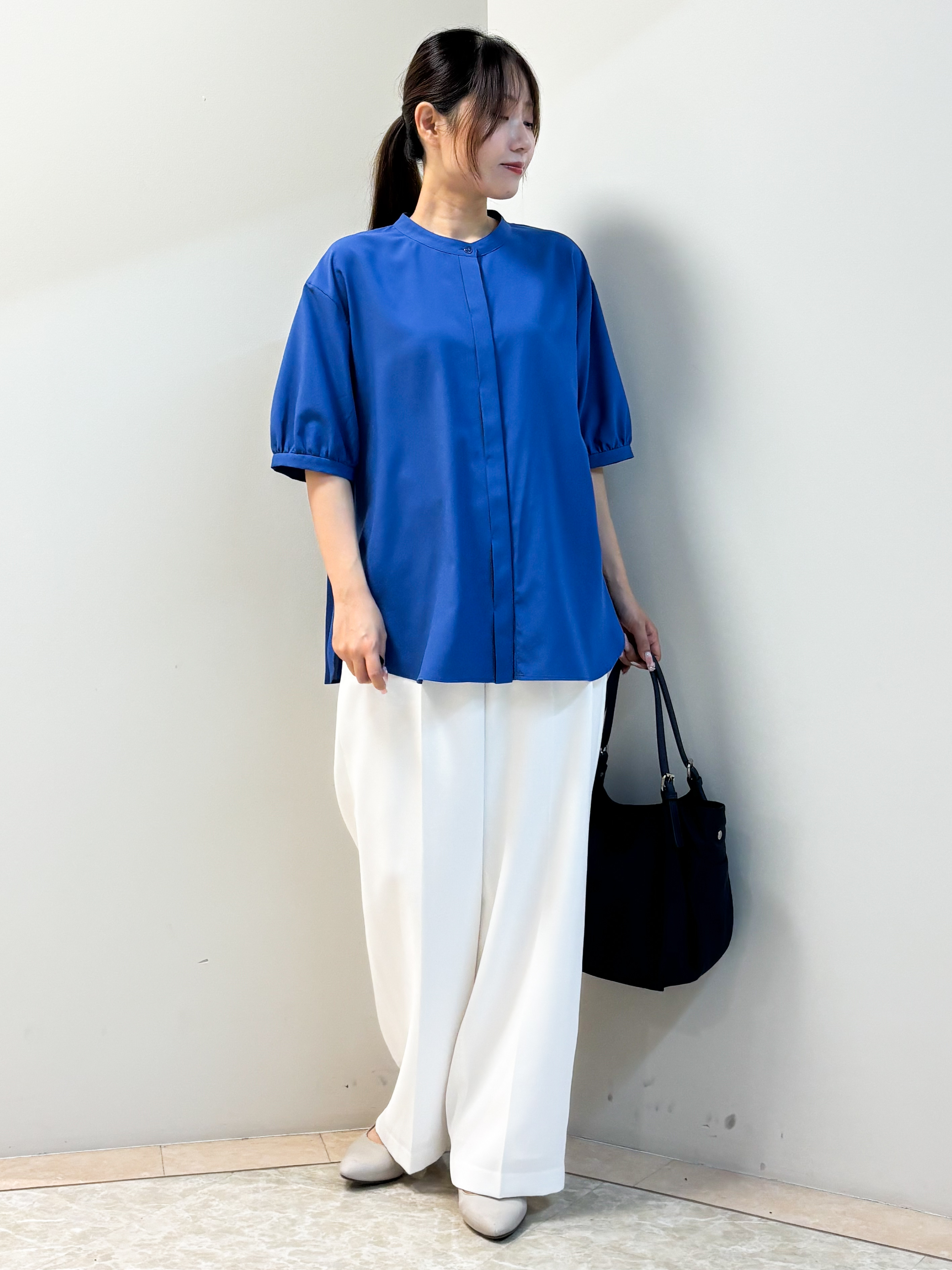 Sawaさんの「Reflect｜【SS-4Lサイズ／接触冷感／シワになりにくい】リラクシーテーラードジャケット」を使ったコーディネート
