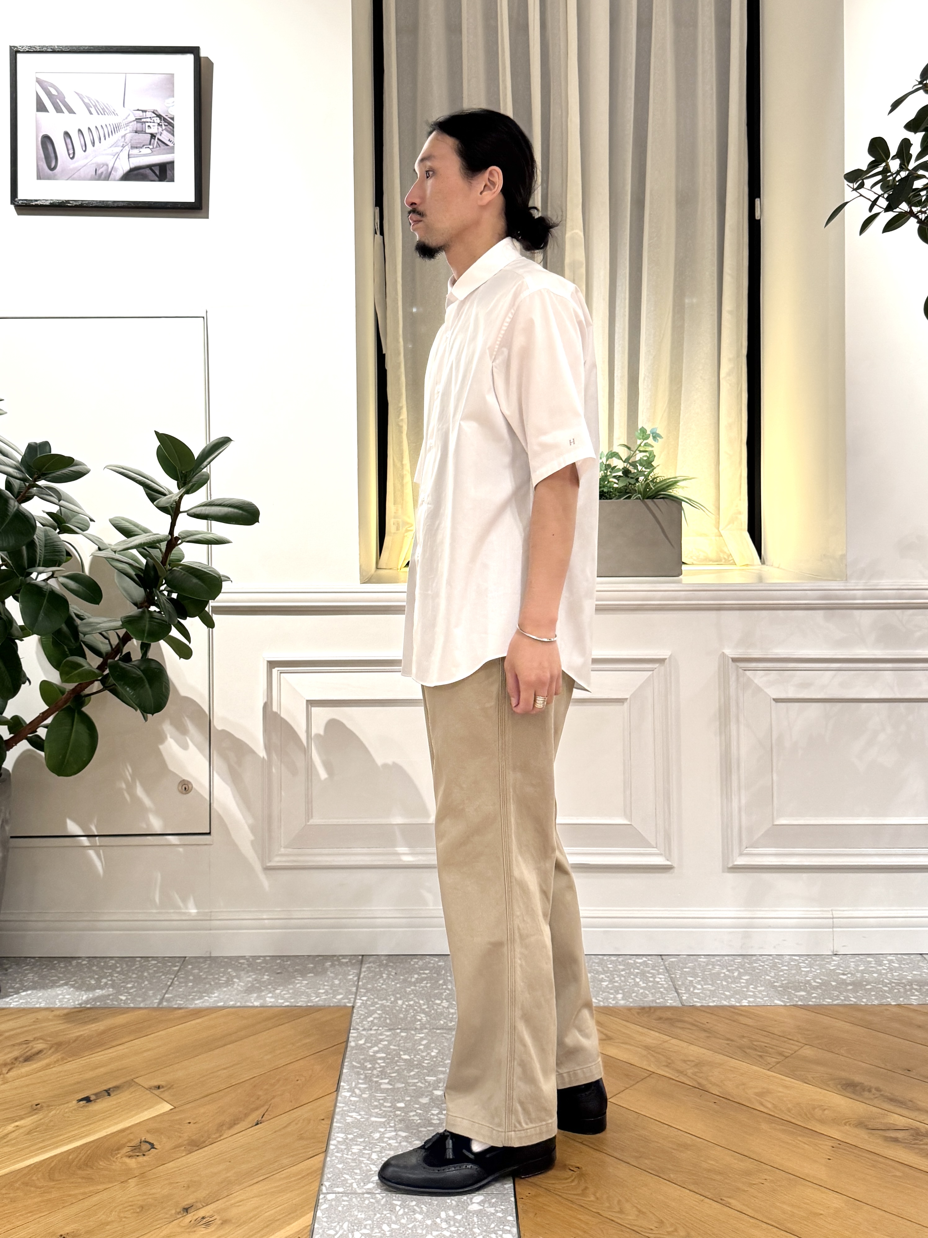 kawarataniさんの「DRESSTERIOR｜【干場義雅&times;DRESSTERIOR/再入荷】シドグラスシャツ」を使ったコーディネート