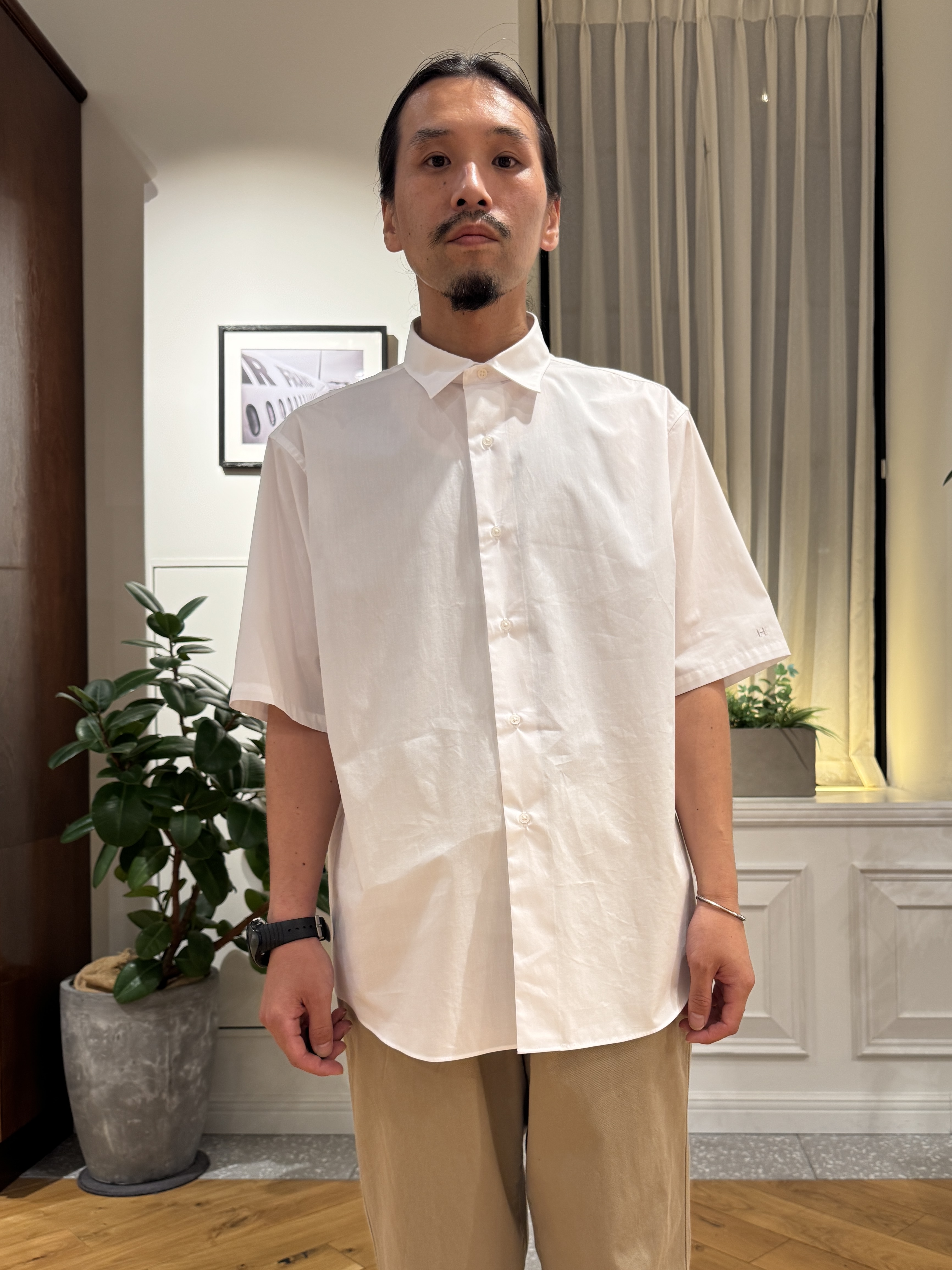 kawarataniさんの「DRESSTERIOR｜【干場義雅&times;DRESSTERIOR/再入荷】シドグラスシャツ」を使ったコーディネート