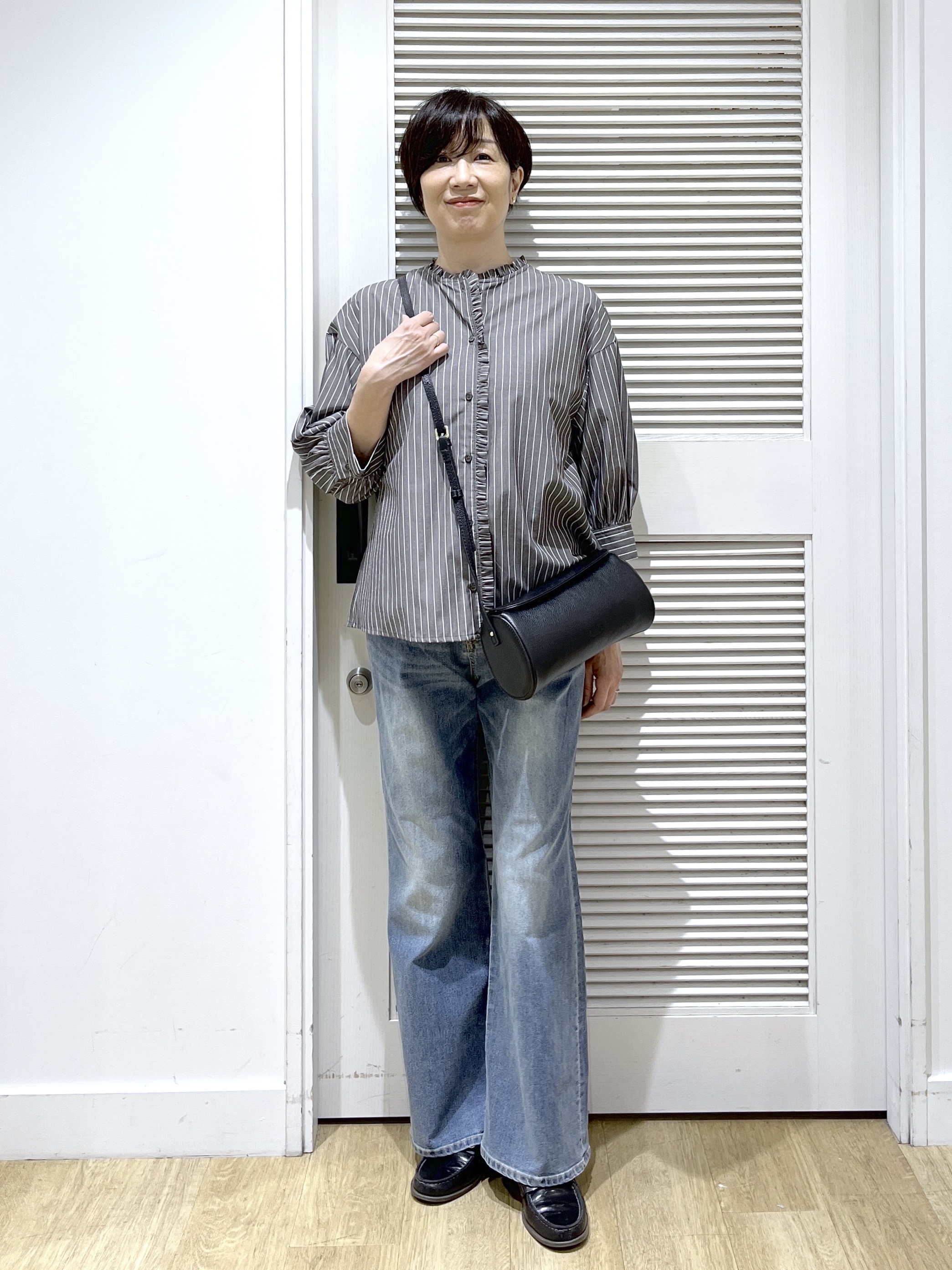 Miyazakiさんの「Dessin｜【洗える】ジョーゼットノースリーブ」を使ったコーディネート