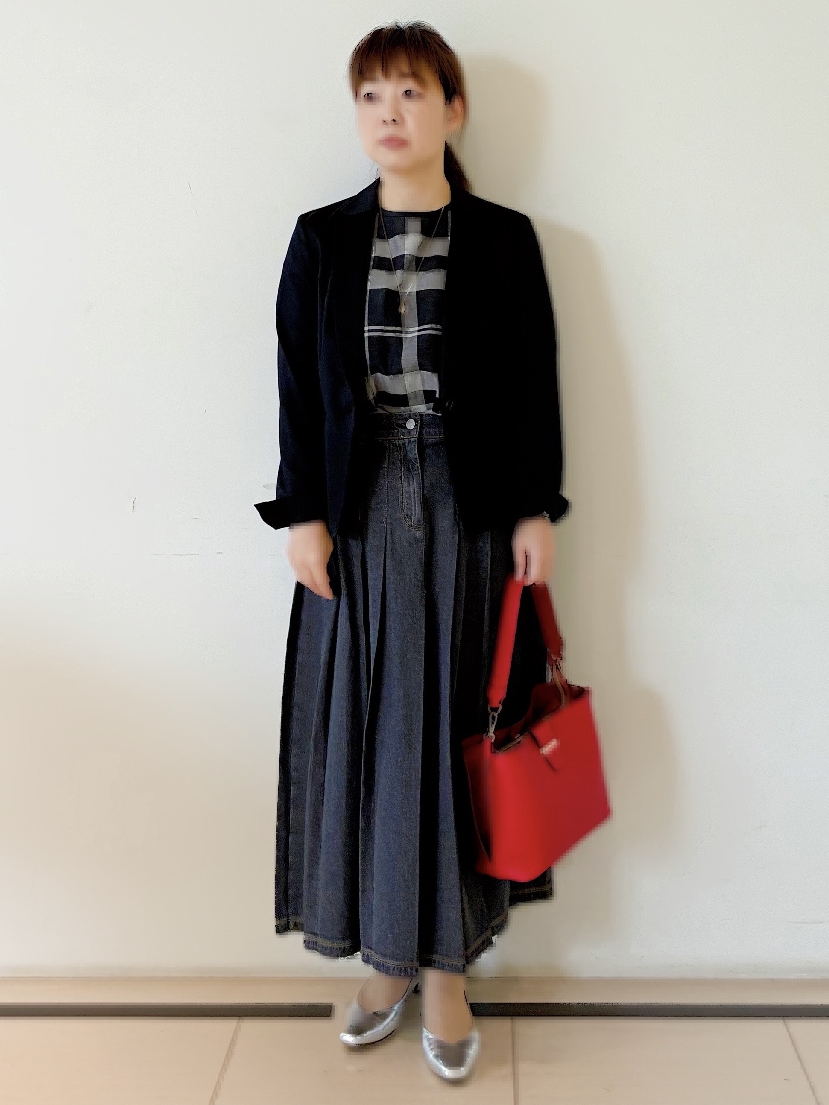 ひーさんの「Reflect｜【SS-4Lサイズ／UVカット／接触冷感】匠ジャケット／ベーシックテーラード」を使ったコーディネート