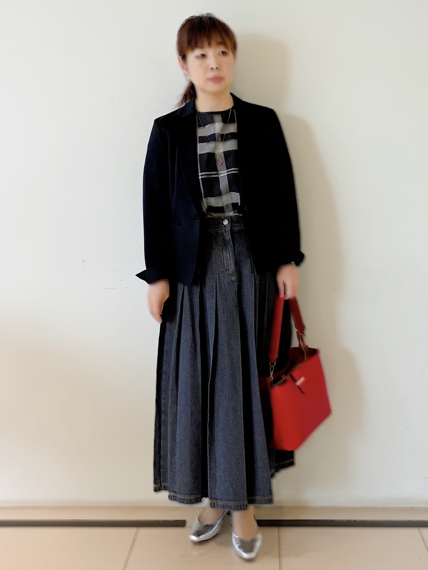 ひーさんの「Reflect｜【SS-4Lサイズ／UVカット／接触冷感】匠ジャケット／ベーシックテーラード」を使ったコーディネート