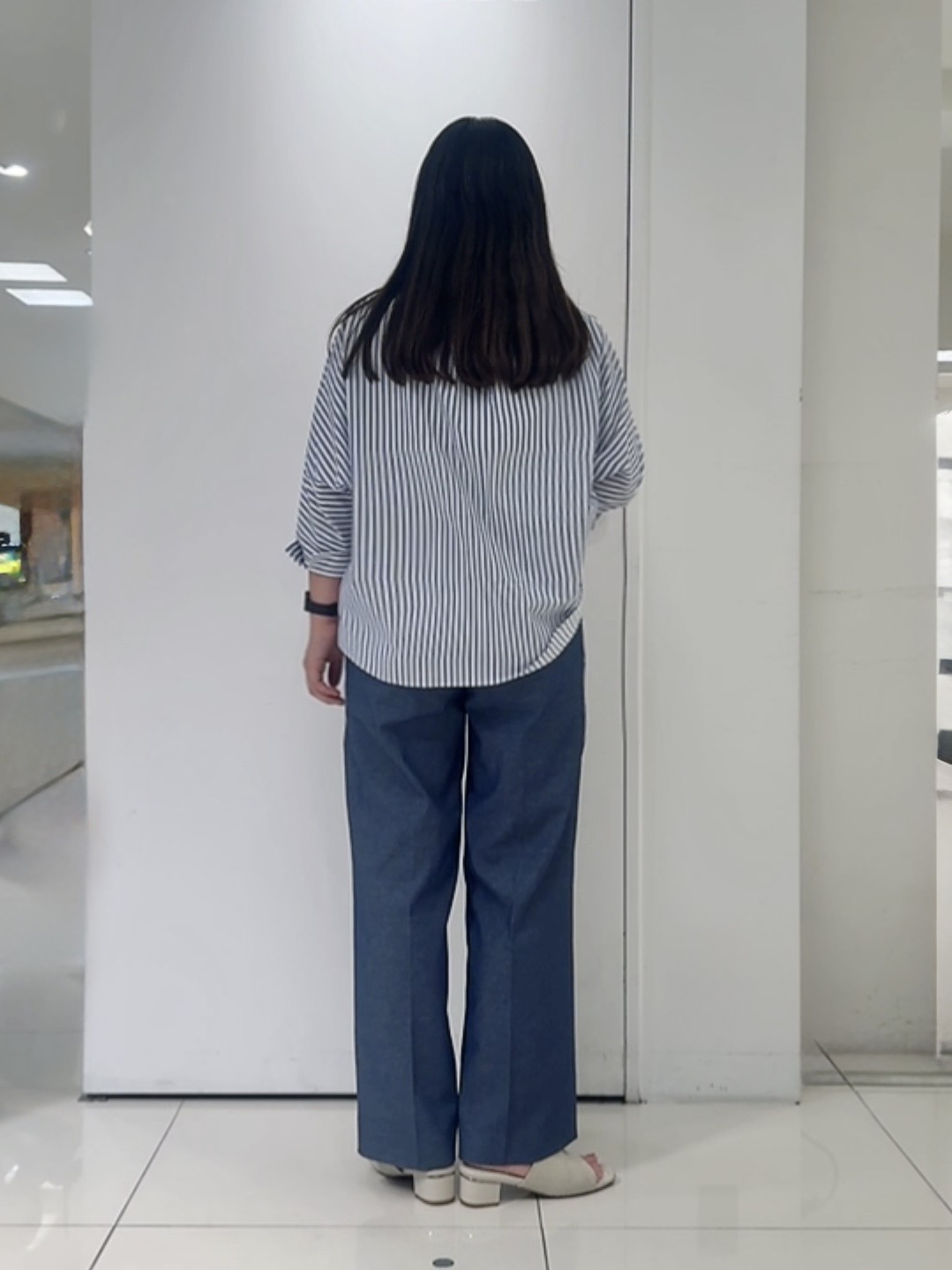 なかじさんの「UNTITLED｜【接触冷感/吸水速乾/UVカット】ドルマンスリーブシャツ」を使ったコーディネート