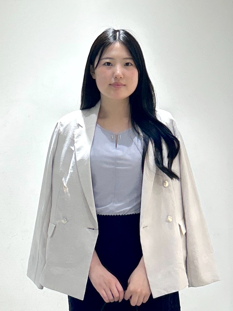 sayaさんの「OPAQUE.CLIP｜《再入荷》ダブルブレストテーラードジャケット【接触冷感／吸水速乾／イージーアイロン／防シワ／洗濯機O」を使ったコーディネート
