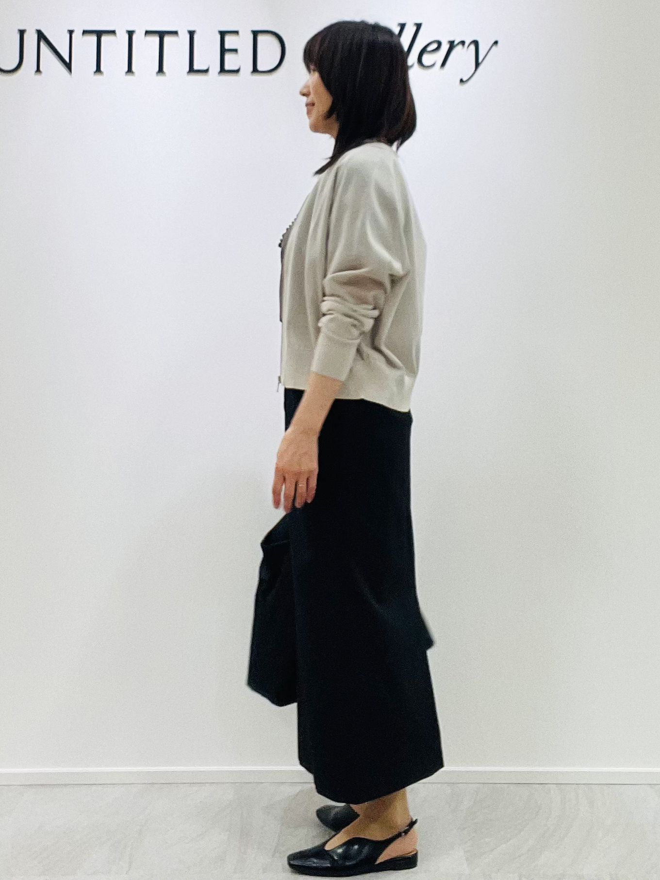 めいさんの「UNTITLED｜【アンサンブル可/日除け・冷房対策】シアーレーヨンZIPカーディガン」を使ったコーディネート