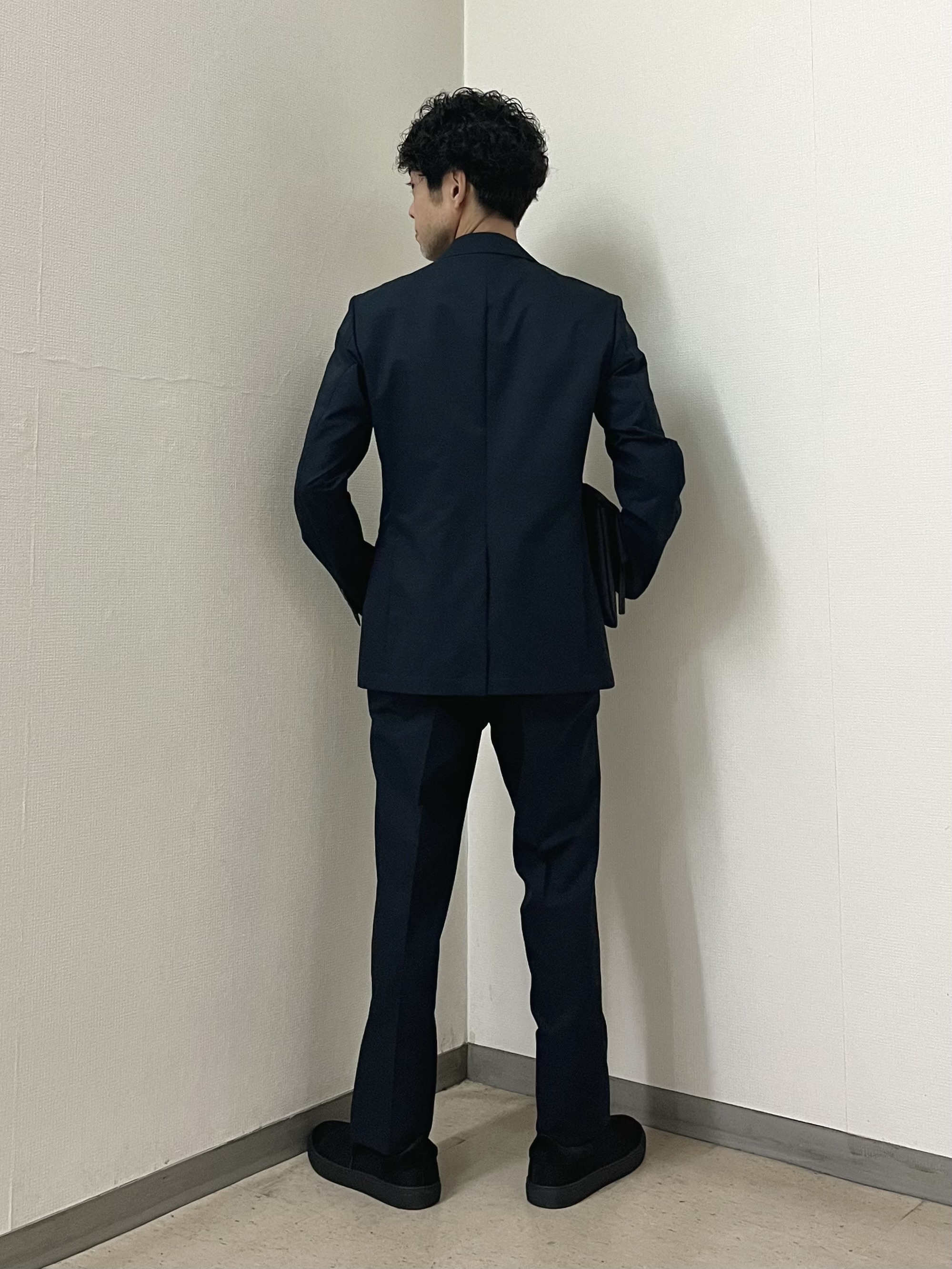 URAさんの「TAKEO KIKUCHI｜【抗菌防臭】COOL DOTS（R）ドビープリント ジャケット」を使ったコーディネート