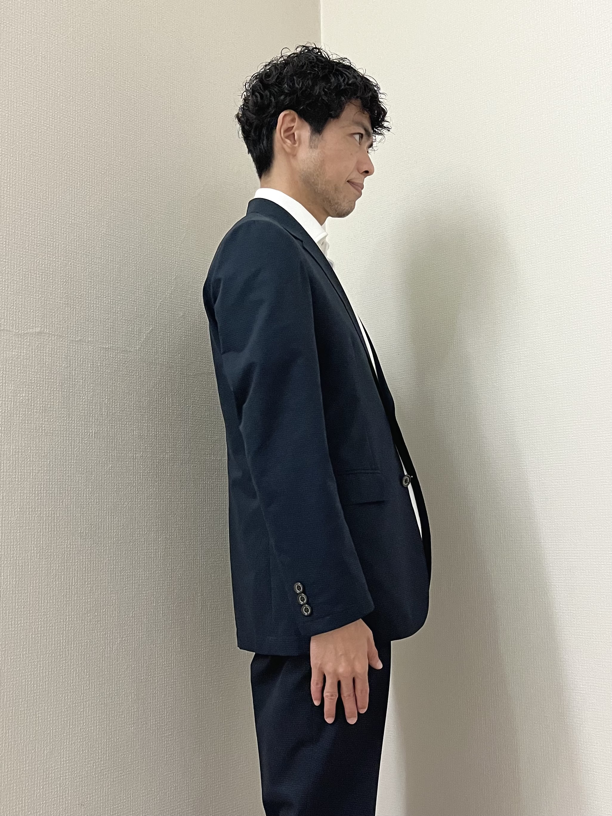 URAさんの「TAKEO KIKUCHI｜【抗菌防臭】COOL DOTS（R）ドビープリント ジャケット」を使ったコーディネート