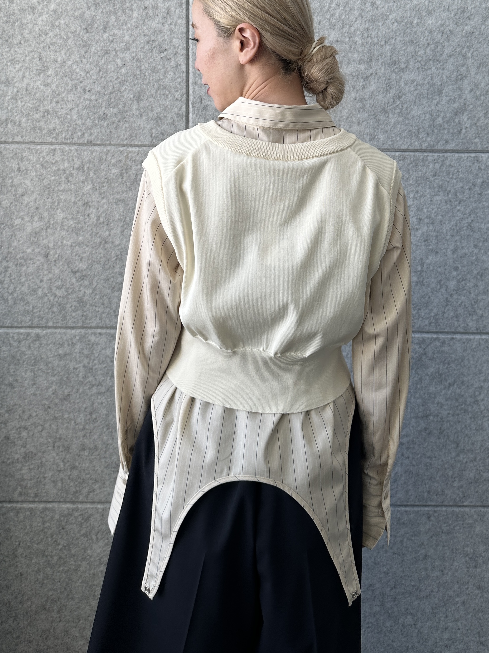 Buyer sakkoさんの「CODE A｜design short vest」を使ったコーディネート