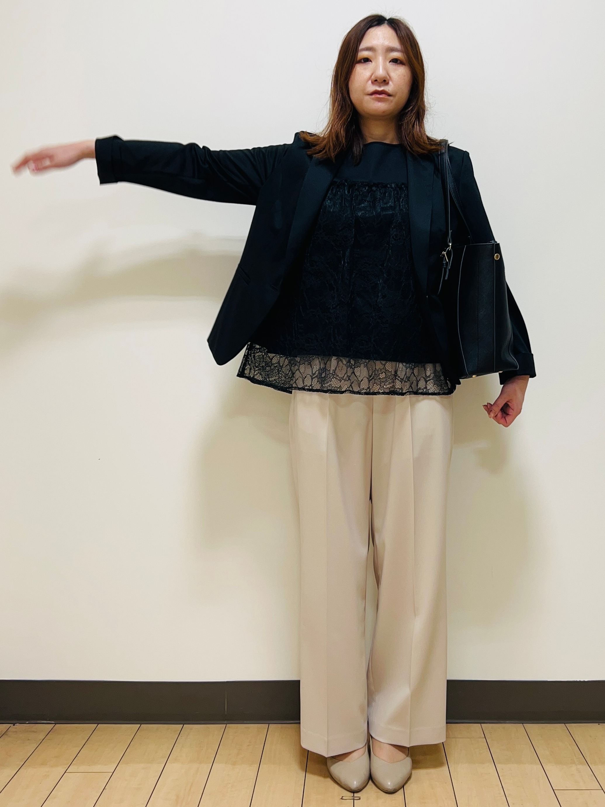 miiiさんの「Reflect｜【SS-4Lサイズ／UVカット／接触冷感】匠ジャケット／ベーシックテーラード」を使ったコーディネート