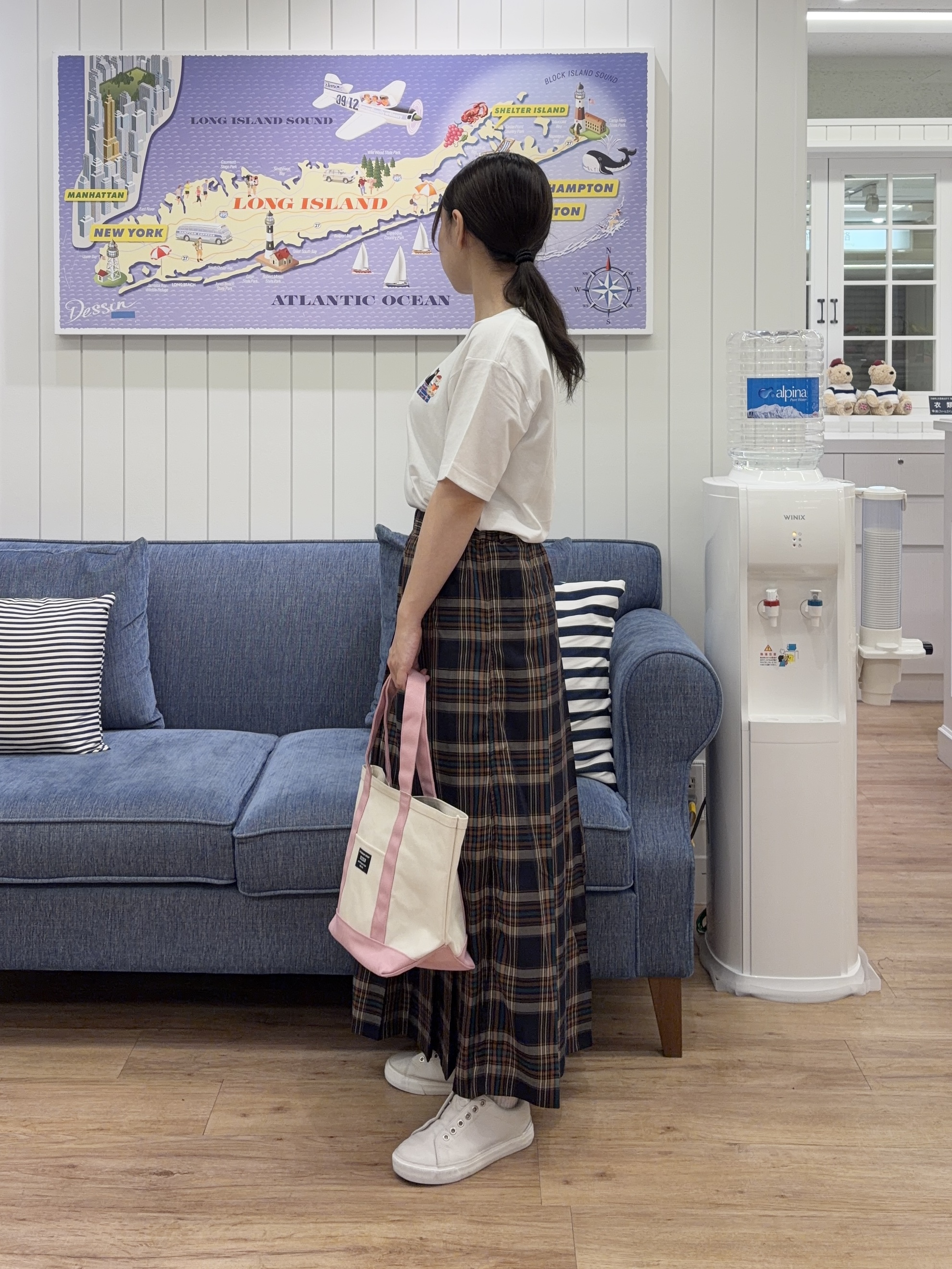 Ayakaさんの「Dessin｜UMAO&times;Dessinコラボ 刺繍Tシャツ」を使ったコーディネート
