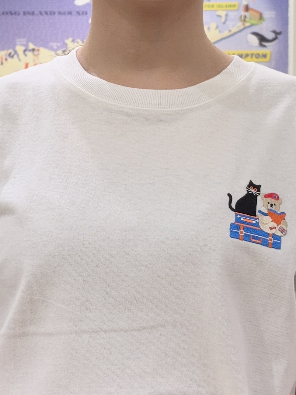 Ayakaさんの「Dessin｜UMAO&times;Dessinコラボ 刺繍Tシャツ」を使ったコーディネート