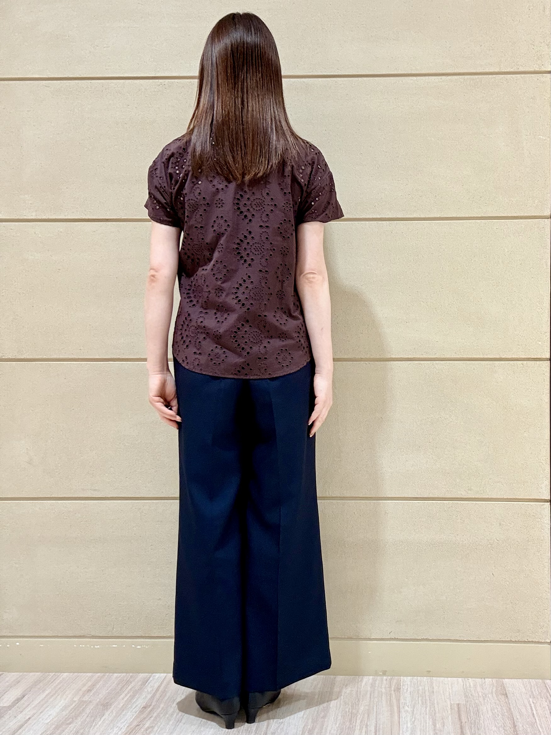 Marさんの「Reflect｜【通勤◎】カットワーク刺繍レース シャツブラウス」を使ったコーディネート