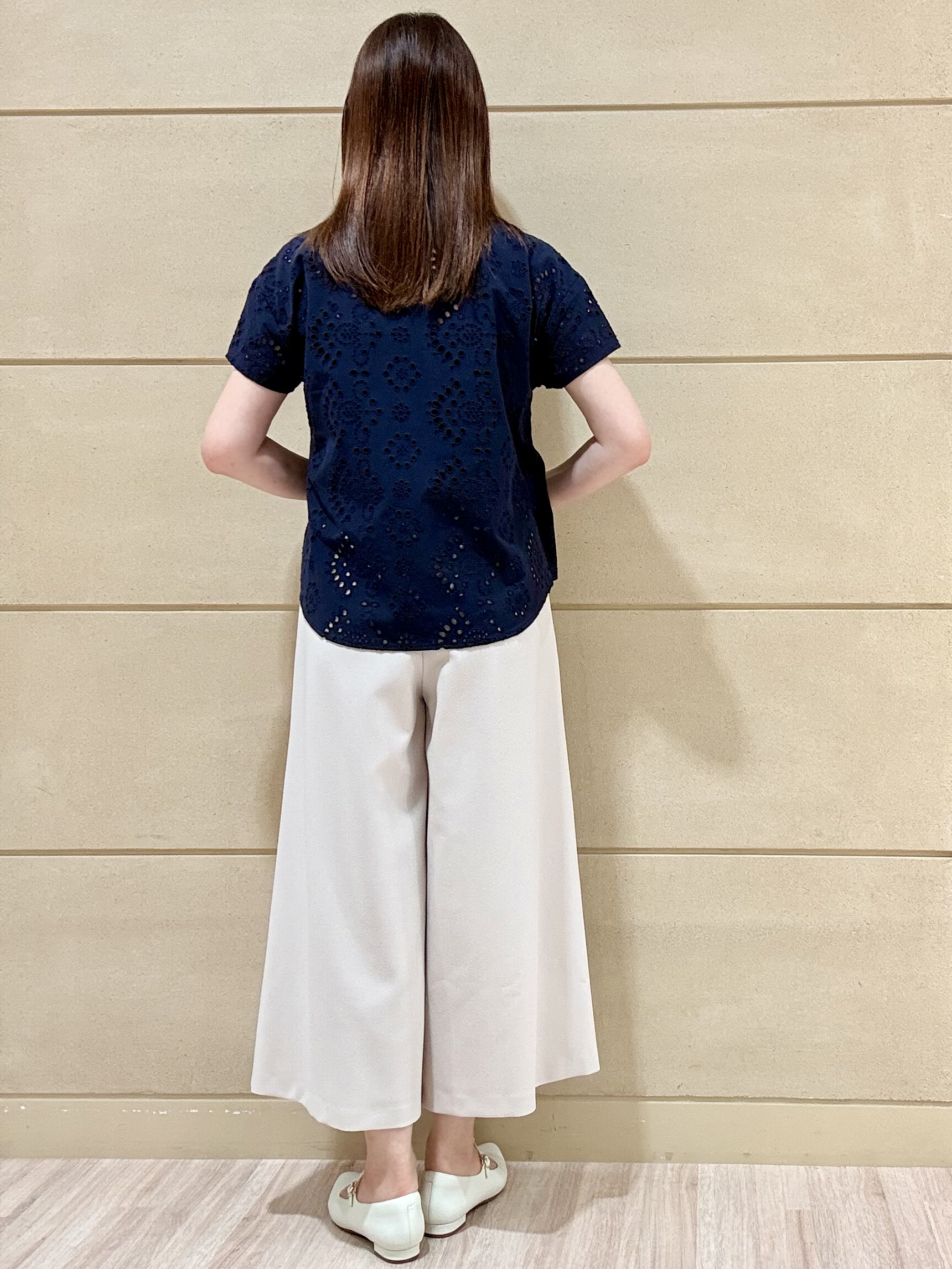 Marさんの「Reflect｜【通勤◎】カットワーク刺繍レース シャツブラウス」を使ったコーディネート