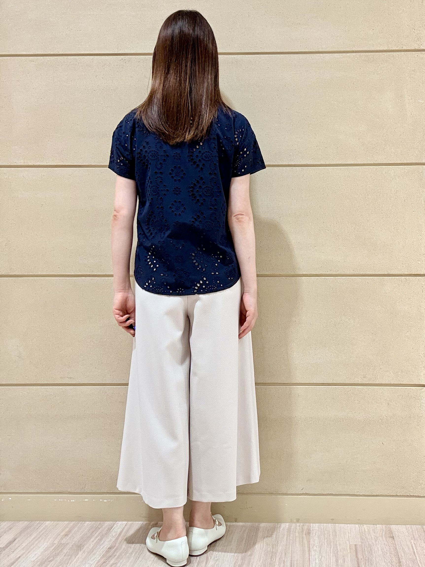 Marさんの「Reflect｜【通勤◎】カットワーク刺繍レース シャツブラウス」を使ったコーディネート