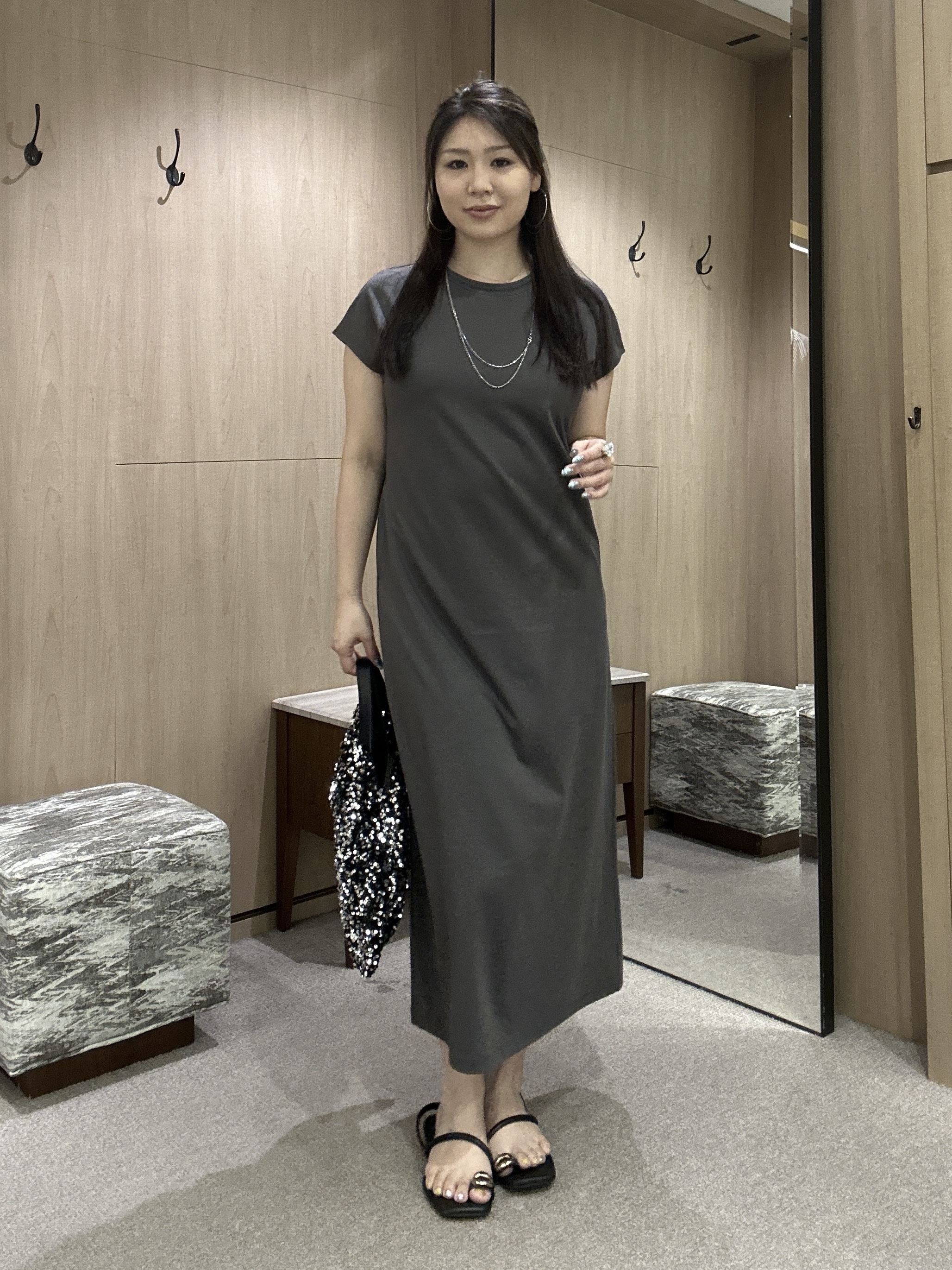 YURIさんの「UNTITLED｜ヴィンテージドットブラウス」を使ったコーディネート