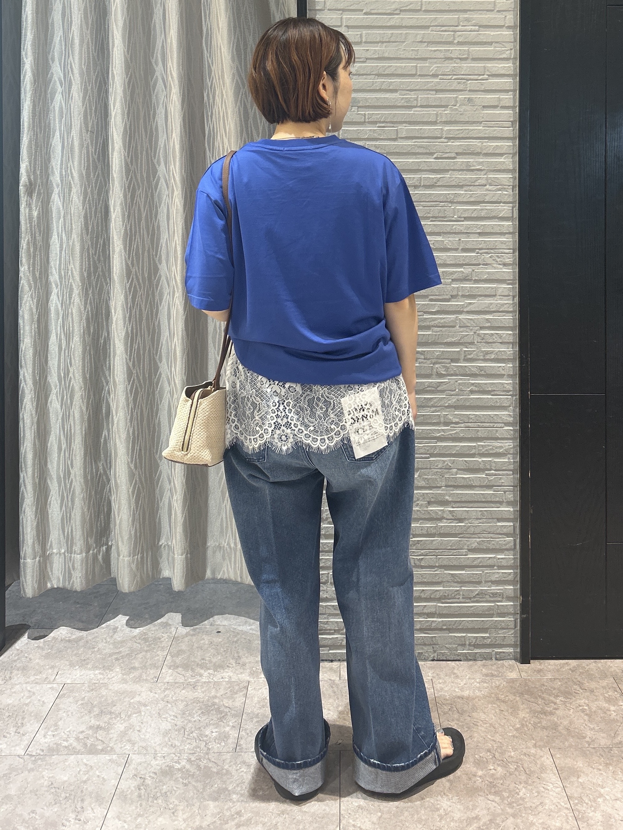 ga_riさんの「THE SHOP TK｜【Disney】【MLB】スペシャルデザイン半袖Tシャツ」を使ったコーディネート