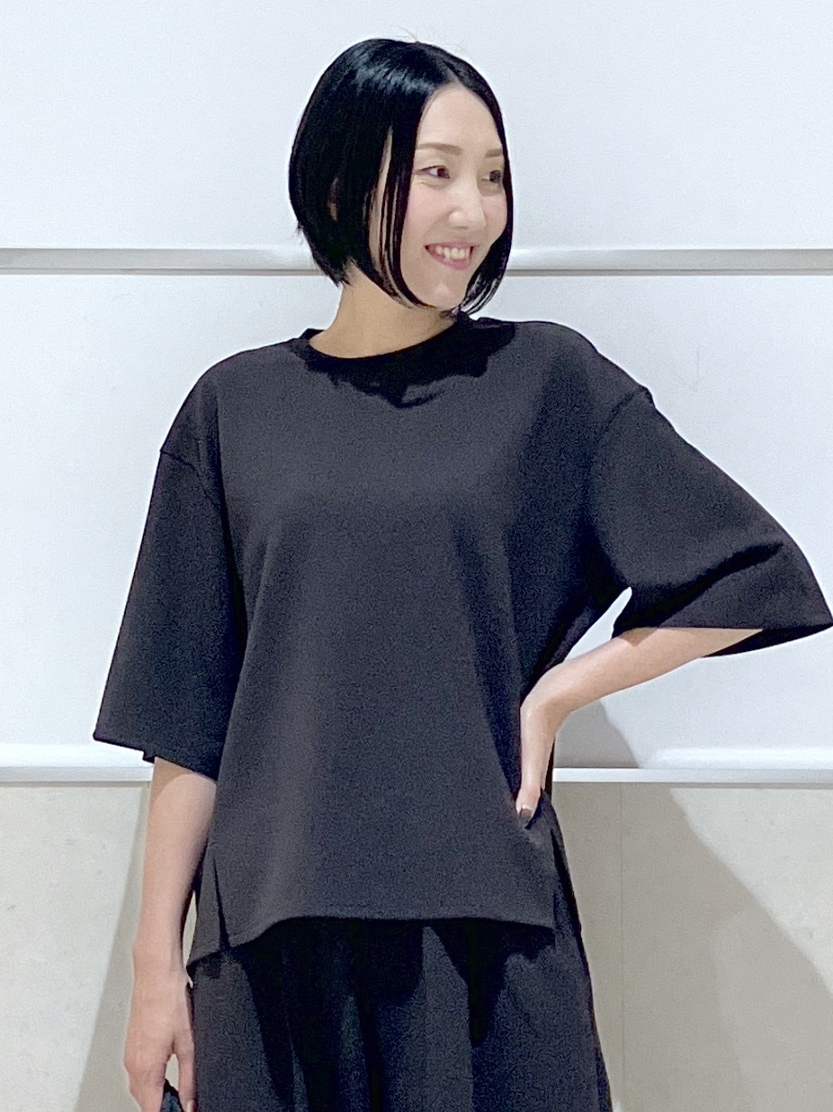eriko さんの「Dessin｜【マシンウォッシャブル/セットアップ可】カットジャカードプルオーバー」を使ったコーディネート