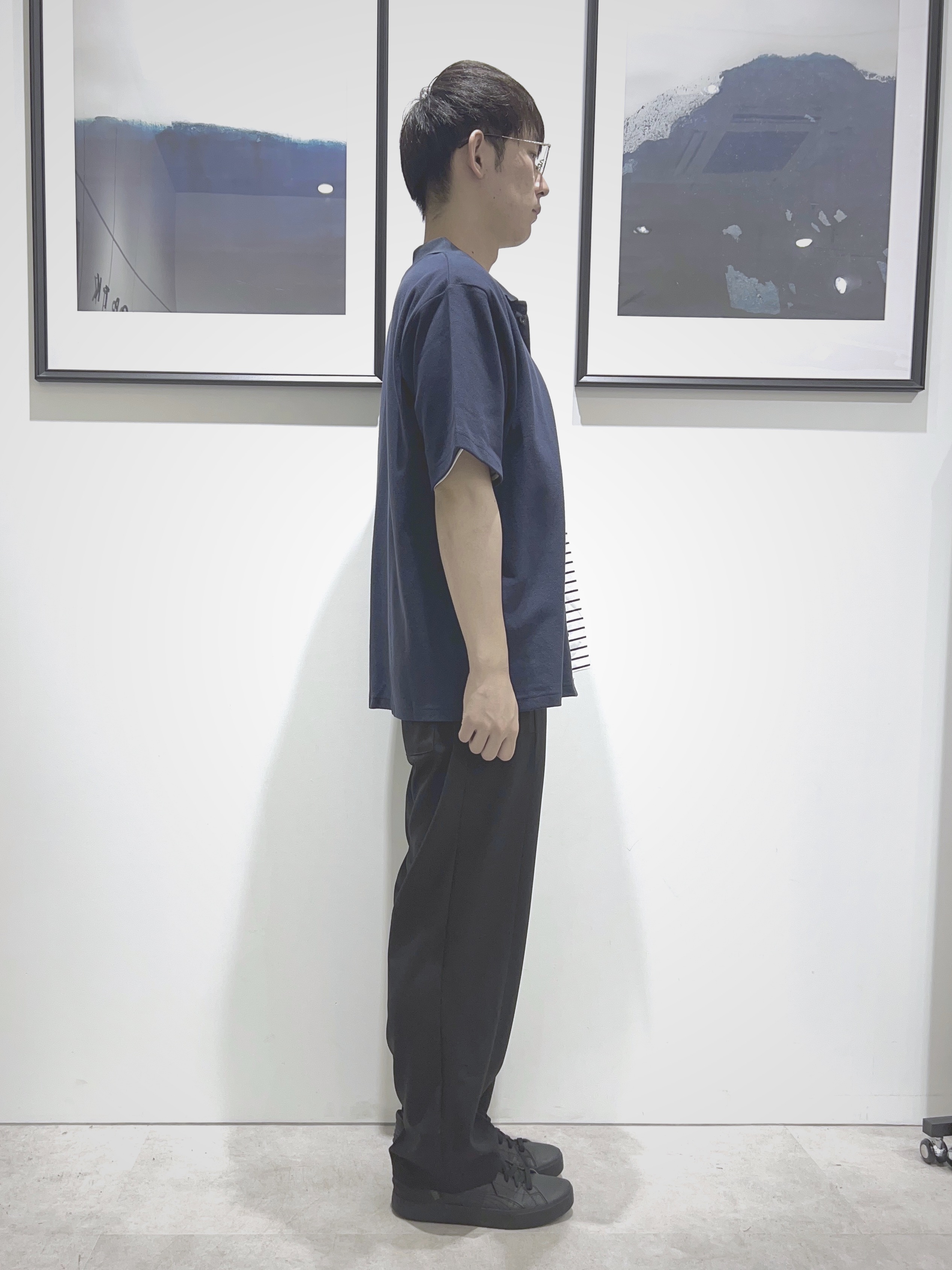 。さんの「THE SHOP TK｜【半袖シャツ＋インナー セットアイテム】カノコ半袖シャツ＆半袖Tシャツ」を使ったコーディネート