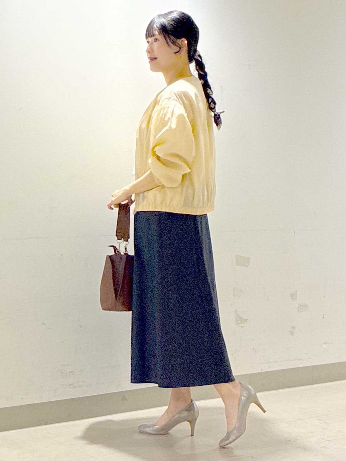  beni_gingerさんの「Reflect｜フロントファスナーシアーブルゾン」を使ったコーディネート