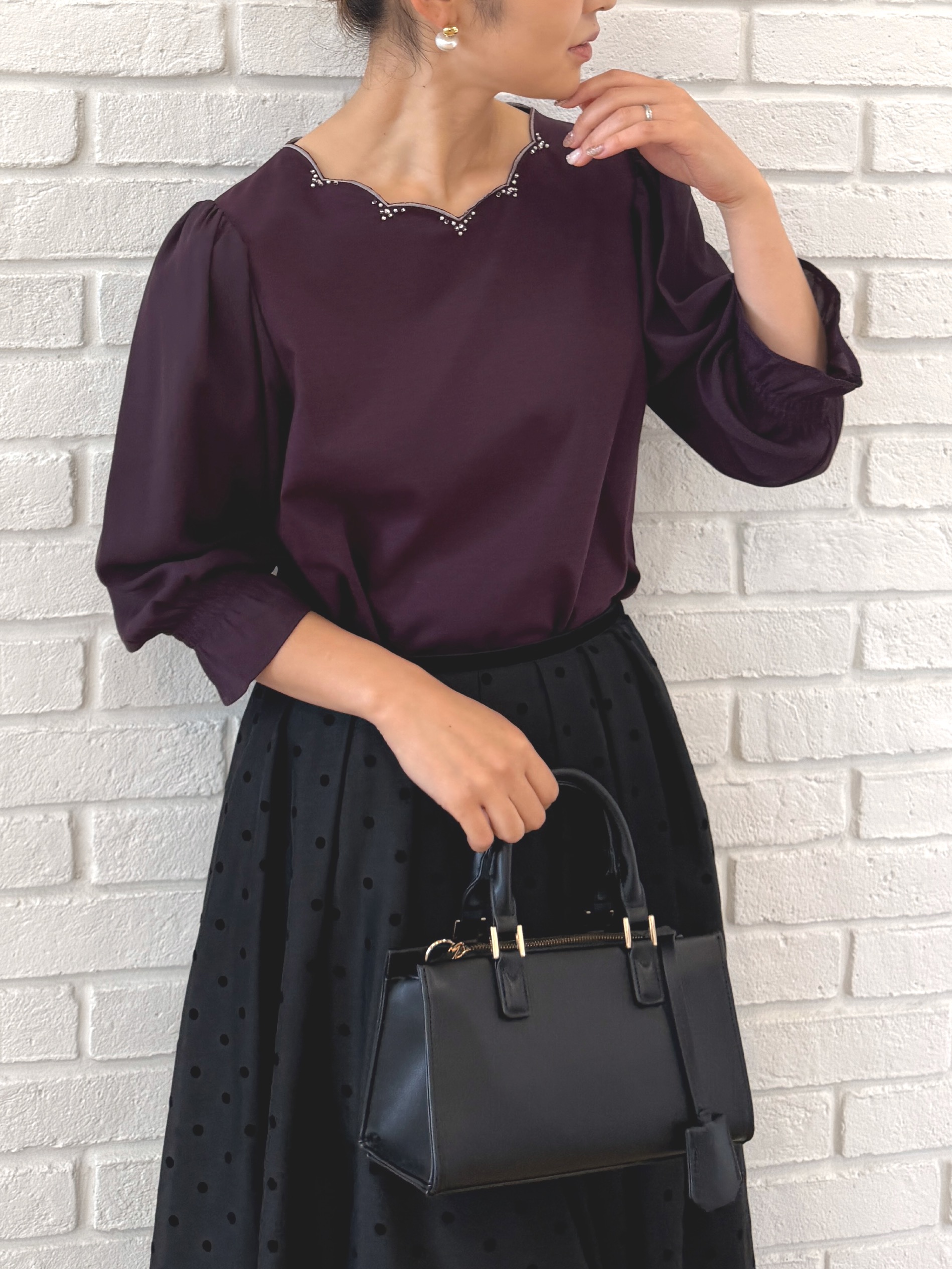 makiさんの「Couture brooch｜」を使ったコーディネート