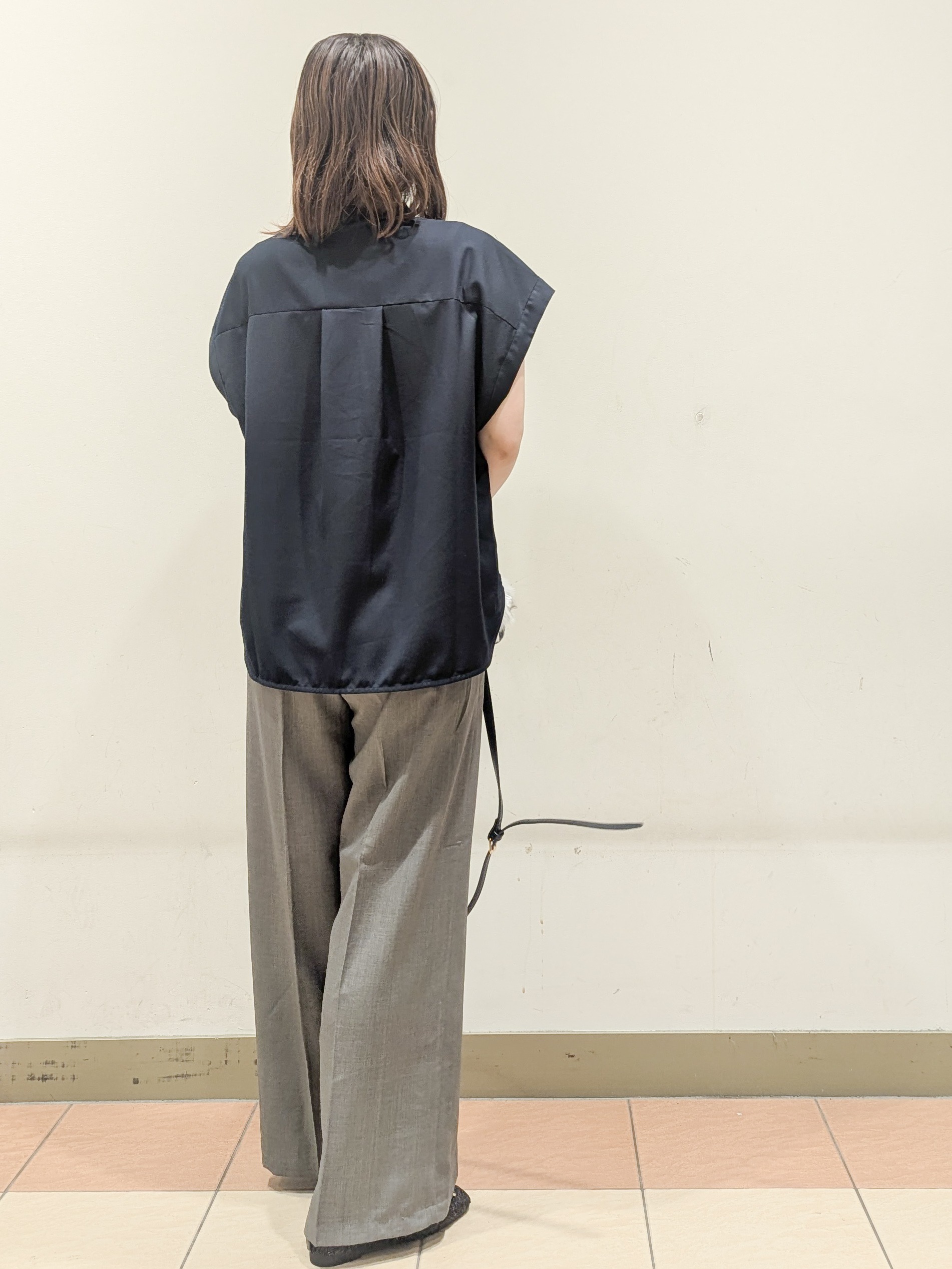 Miさんの「OPAQUE.CLIP｜フロントレースブラウス【洗濯機OK】」を使ったコーディネート