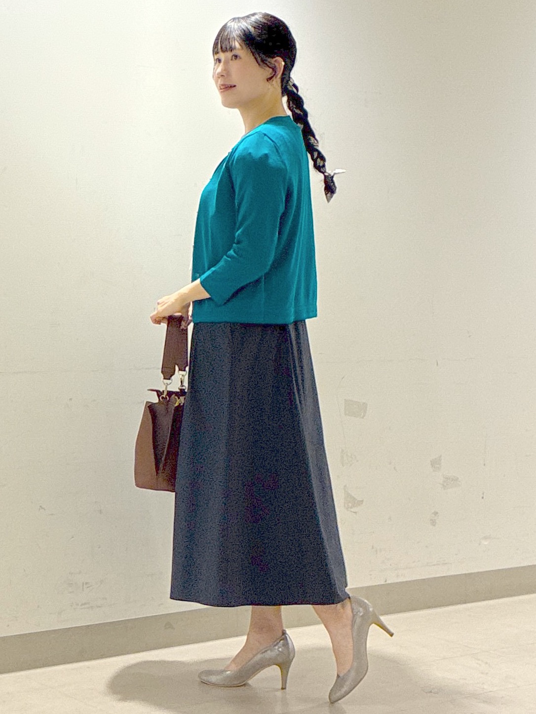  beni_gingerさんの「Reflect｜七分袖ニットカーディガン」を使ったコーディネート